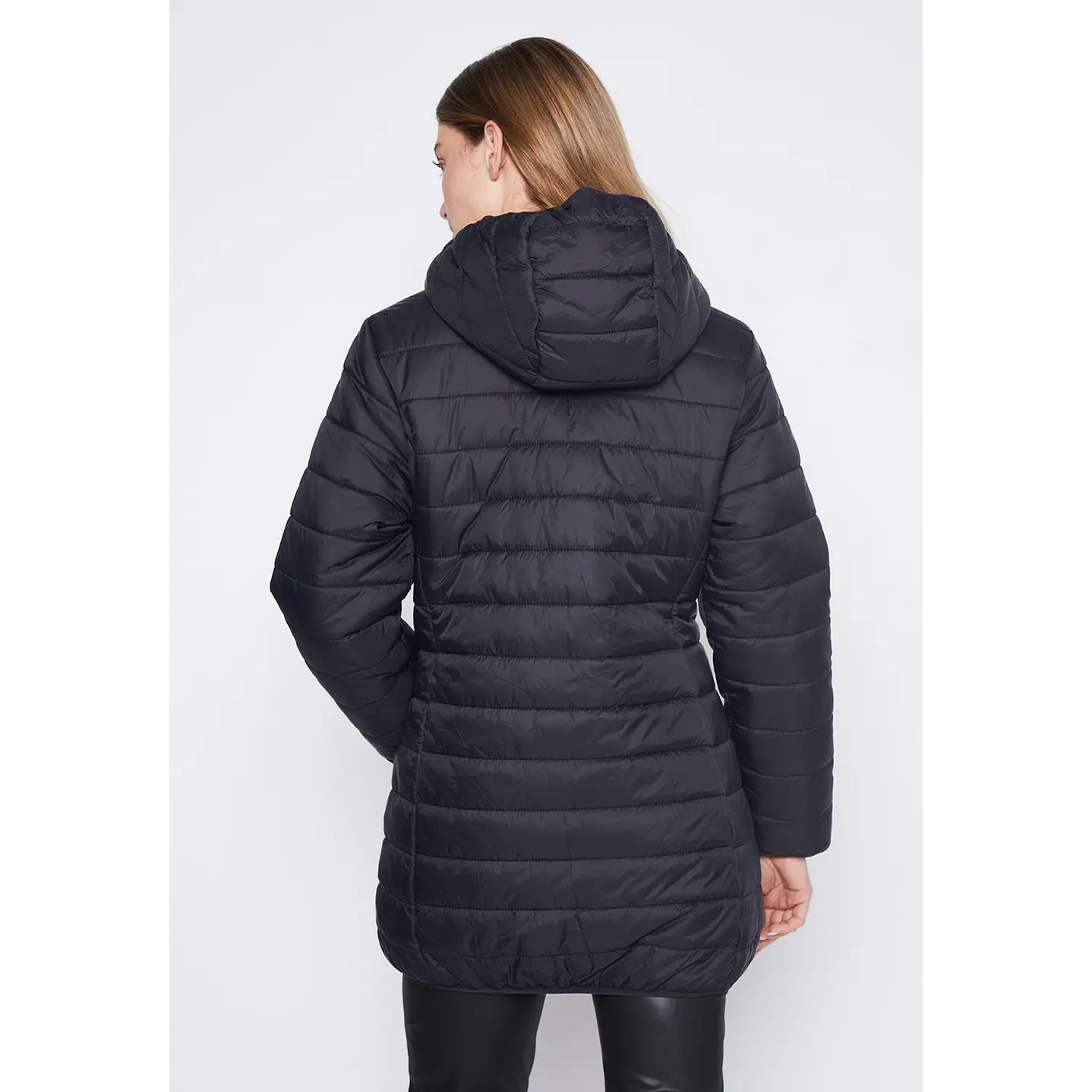 Parka Mujer Negro Basic Family Shop 3