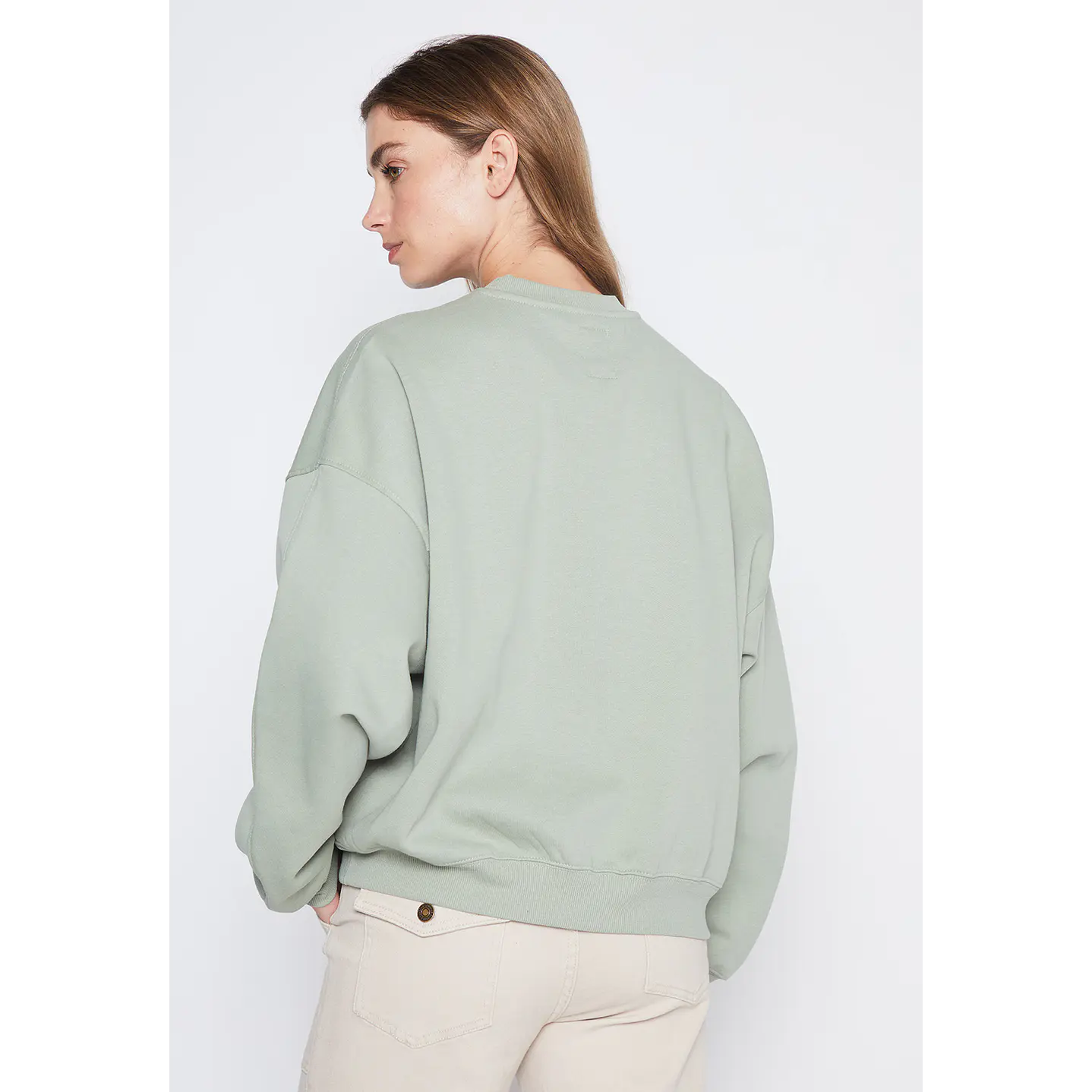 Polerón Mujer Verde Bordado Family Shop 3