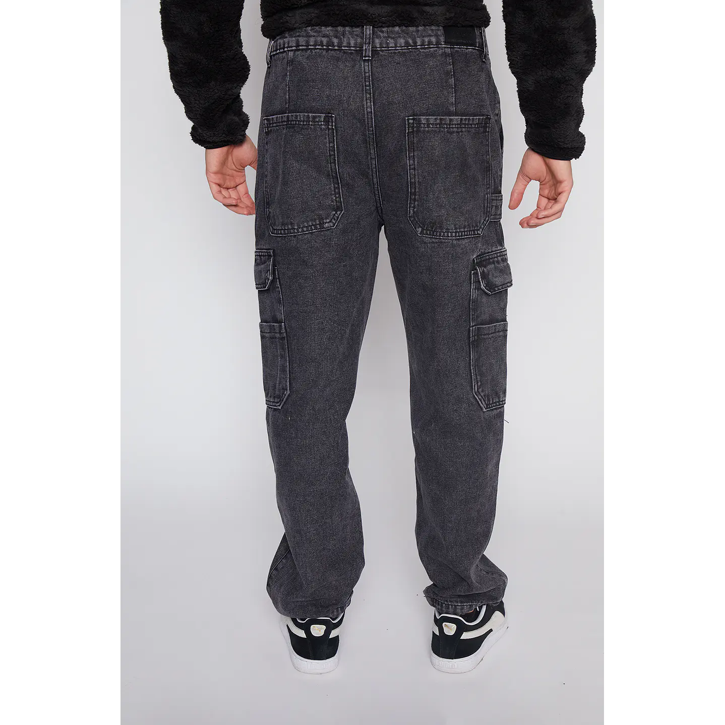 Pantalón Hombre Gris Cargo Family Shop 3