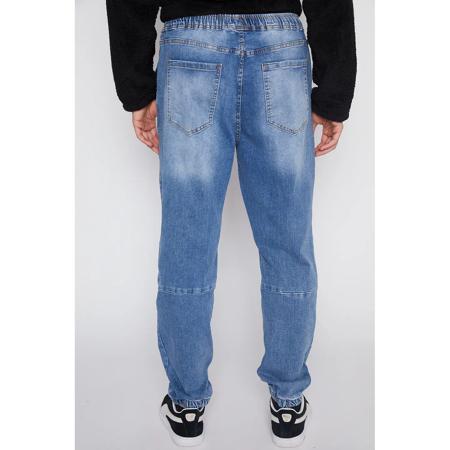 Jeans Hombre Azul Jogger Destroyed Family Shop 3