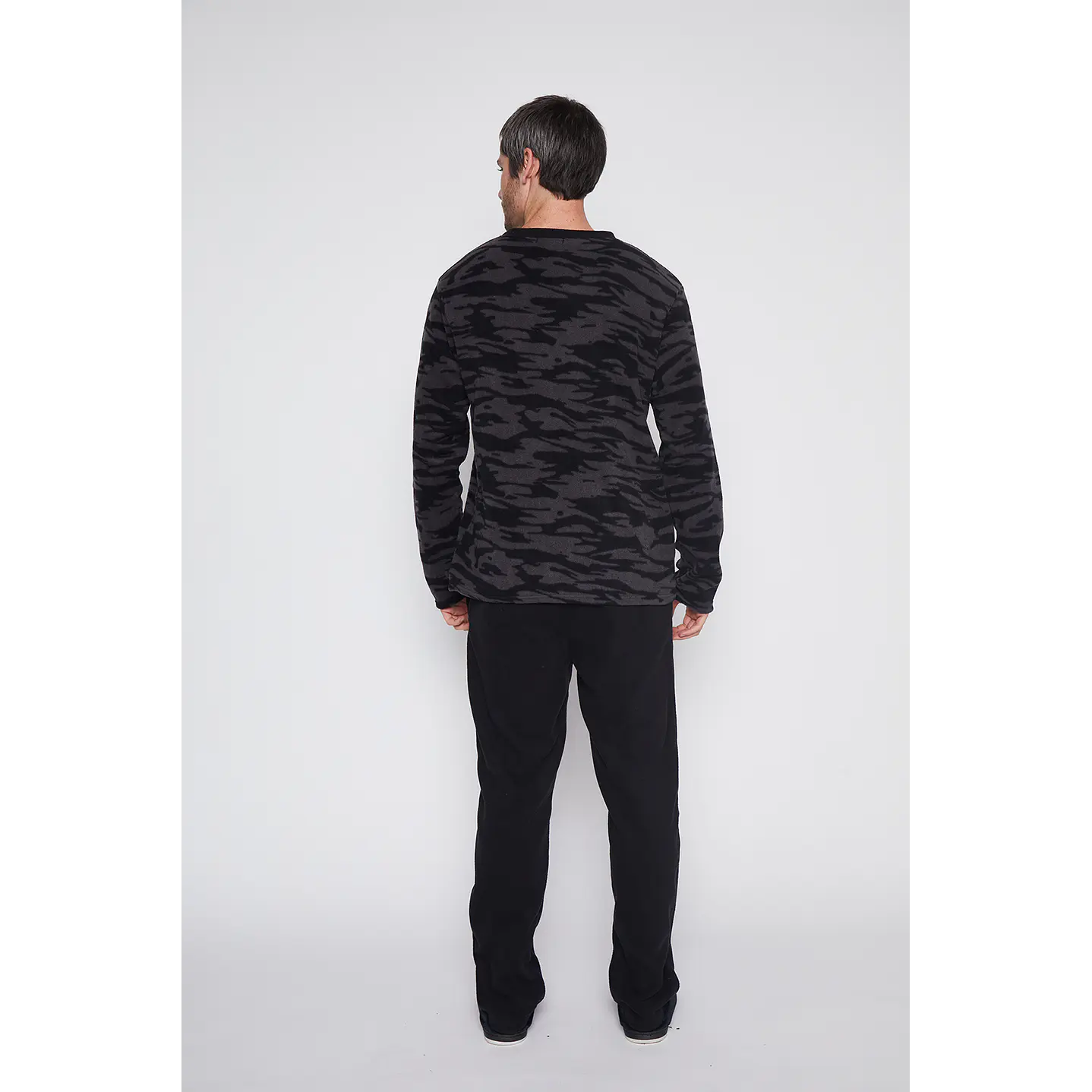Pijama Hombre Azul Polar Liso Family Shop 4