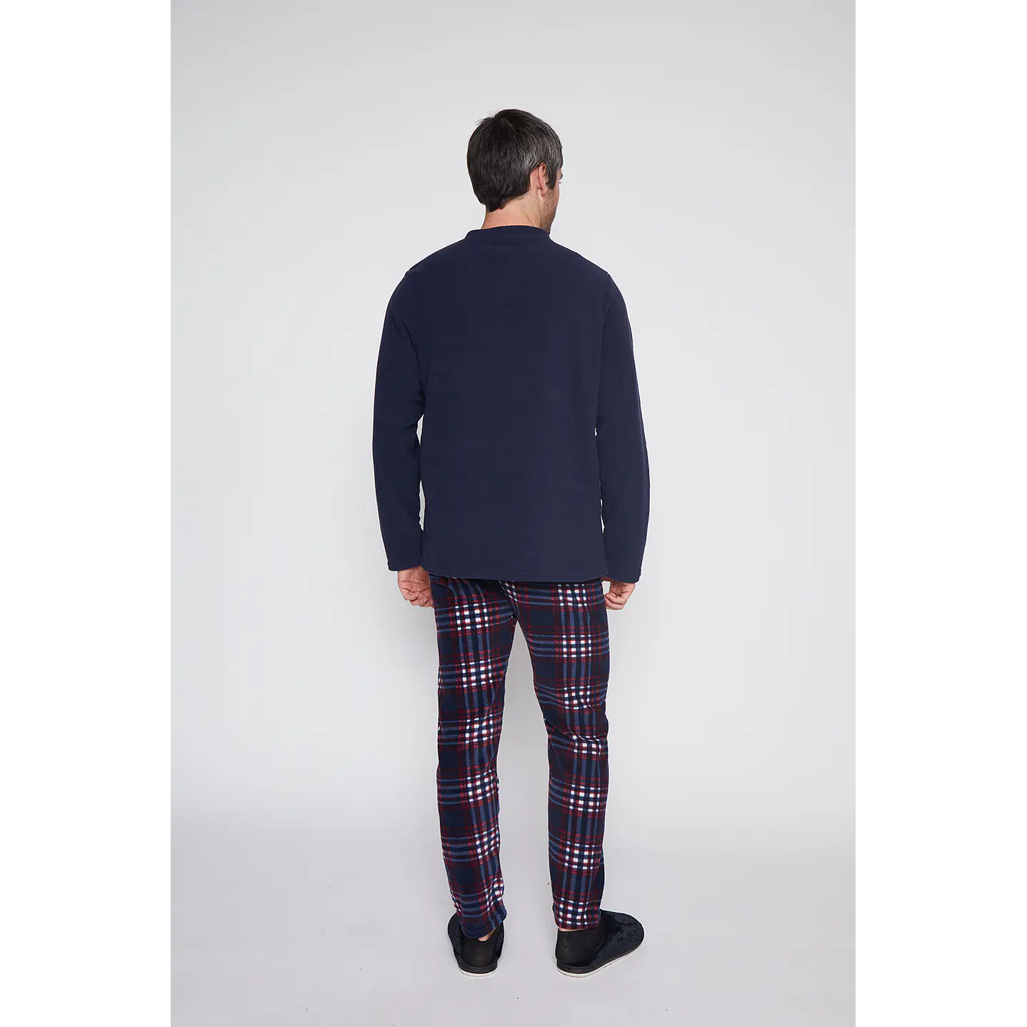 Pijama Hombre Rojo Escoces Family Shop 4
