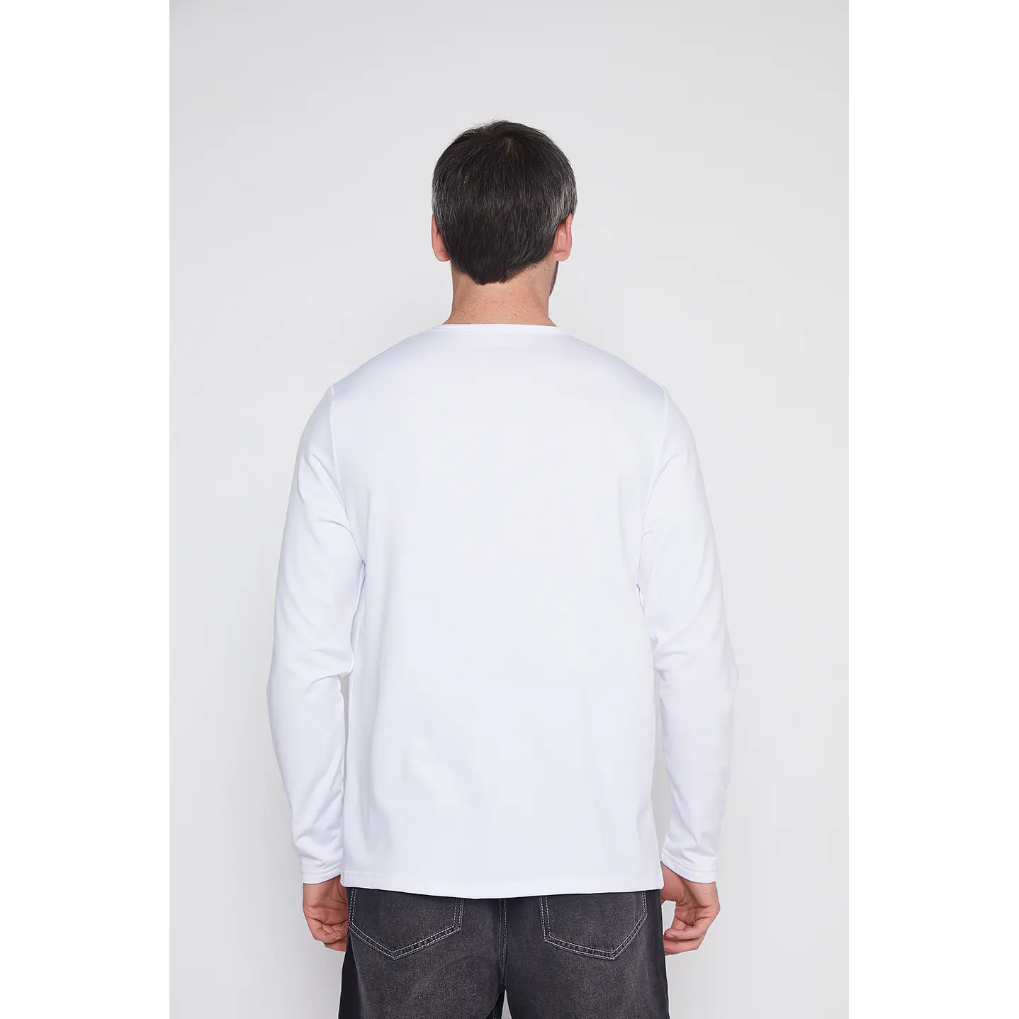 Camiseta Hombre Blanco Microcapa Family Shop 3
