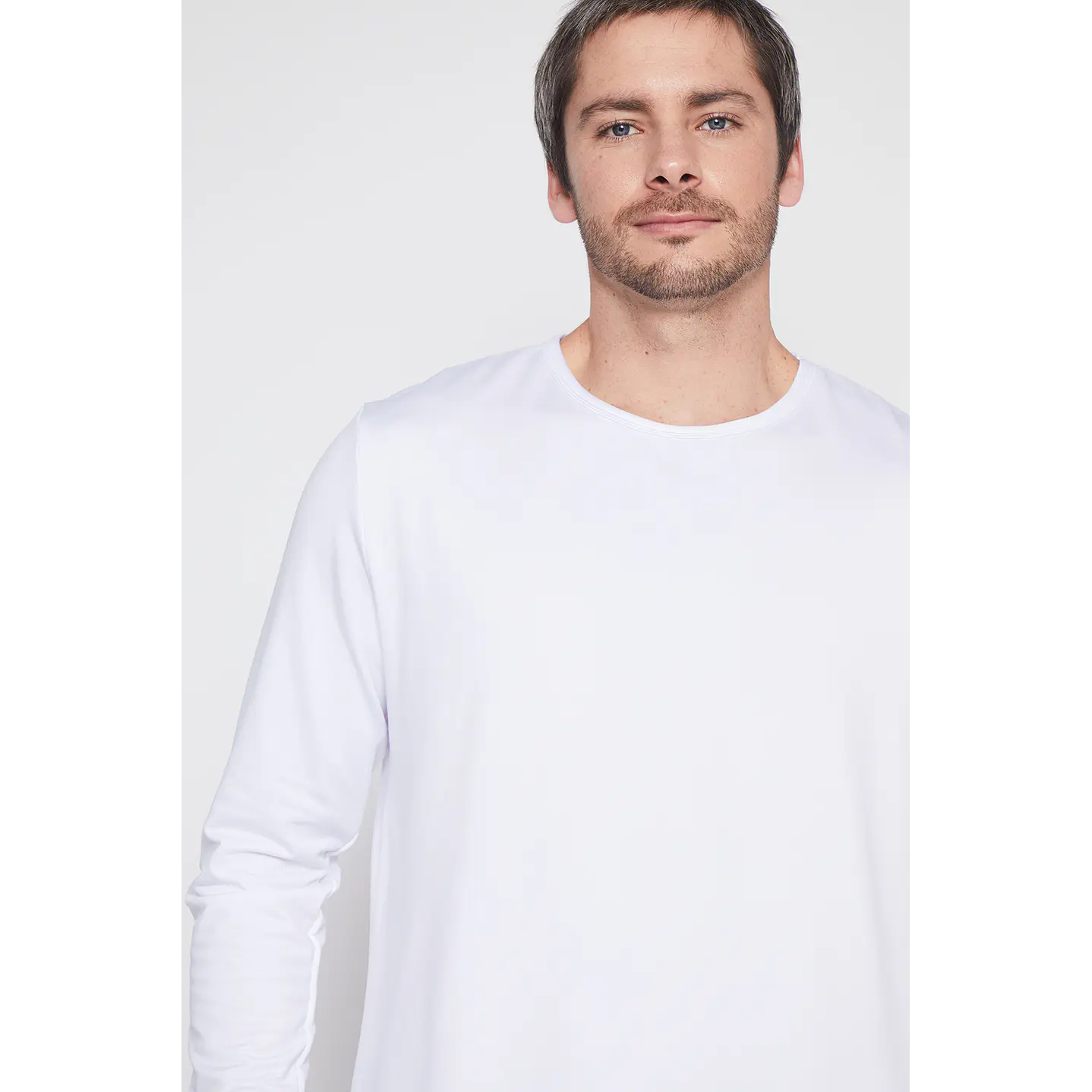 Camiseta Hombre Blanco Microcapa Family Shop 2