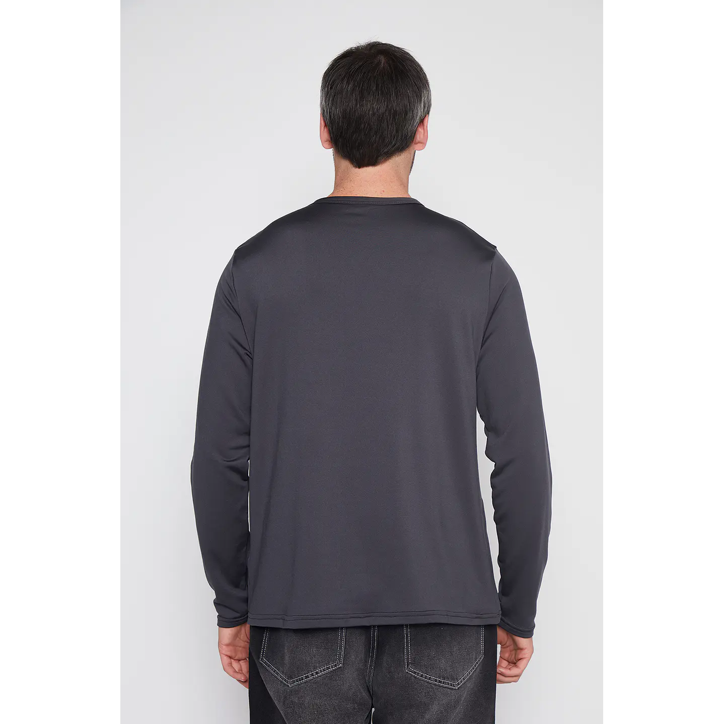Camiseta Hombre Gris Microcapa Family Shop 3