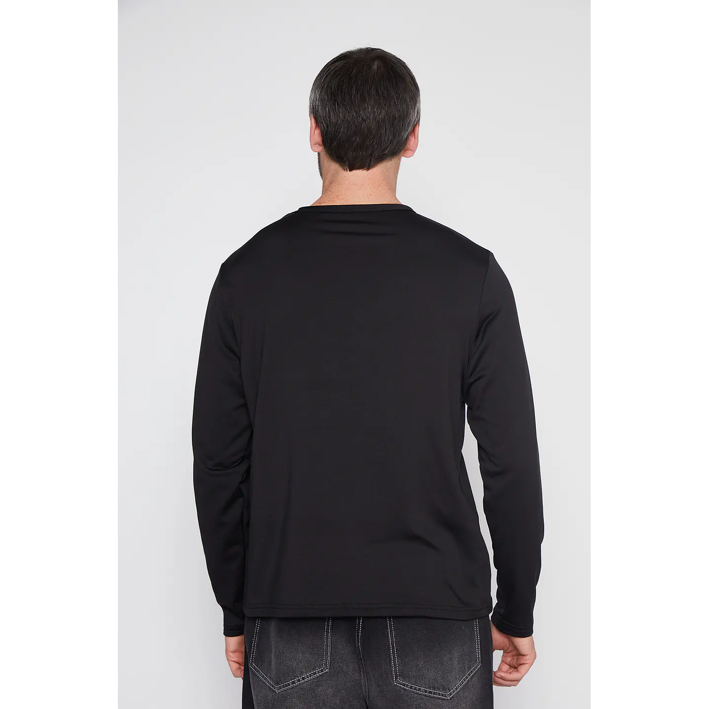 Camiseta Hombre Negro Microcapa Family Shop 3