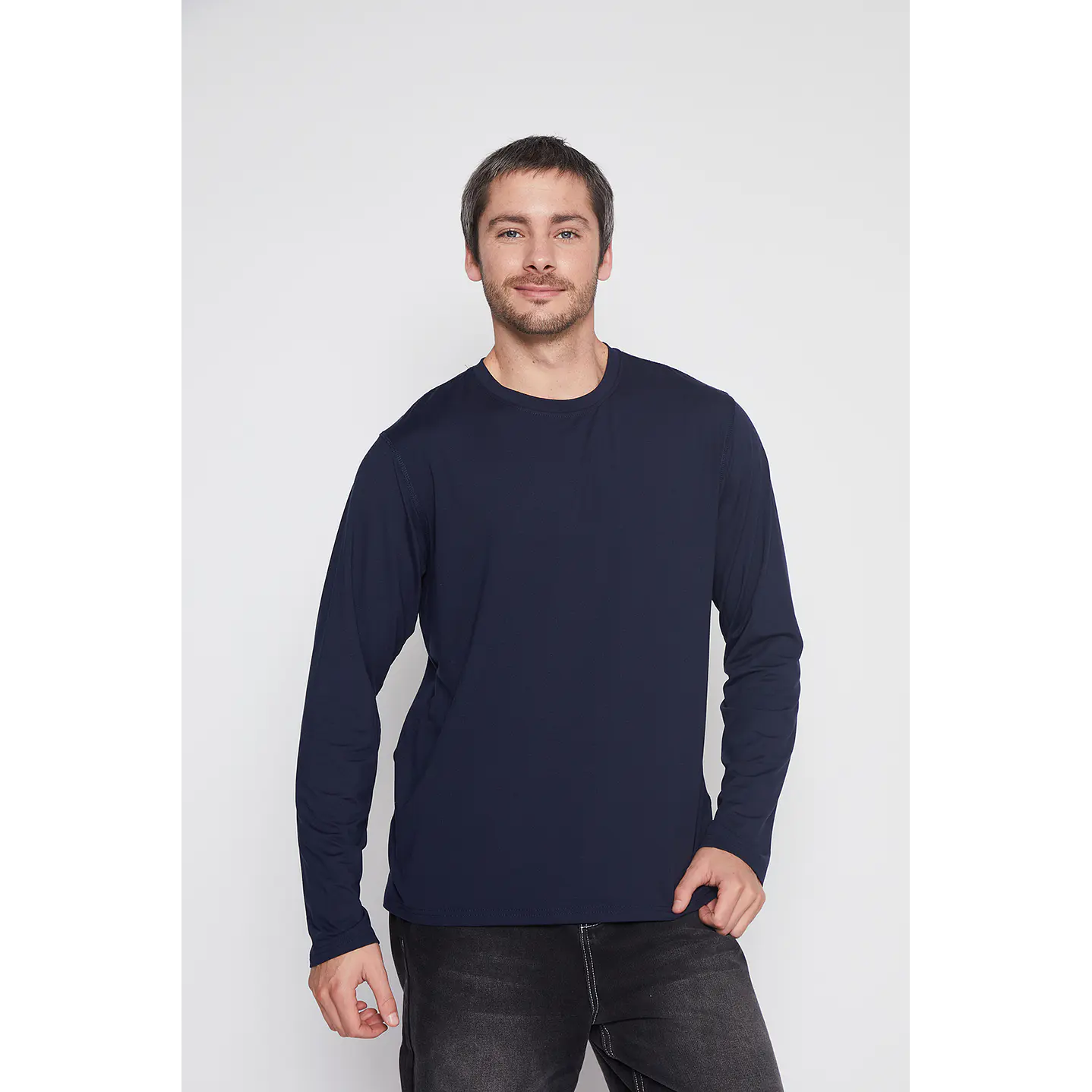 Camiseta Hombre Azul Térmica Family Shop 1