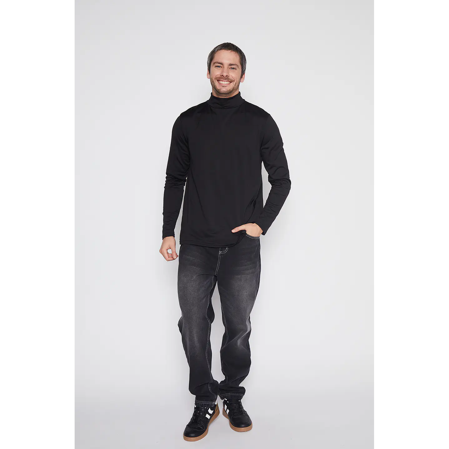 Beatle Hombre Negro Básico Family Shop 4