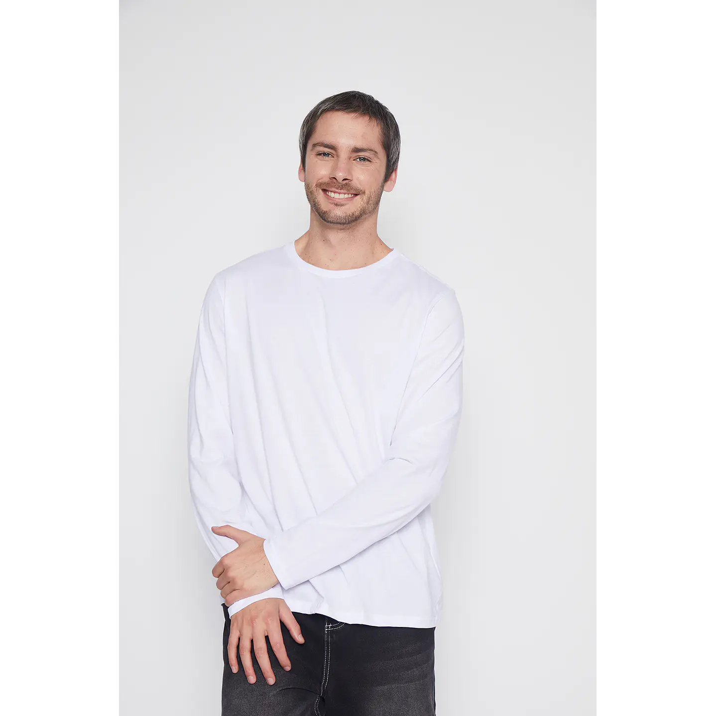 Camiseta Hombre Blanco Primera Capa Family Shop 1