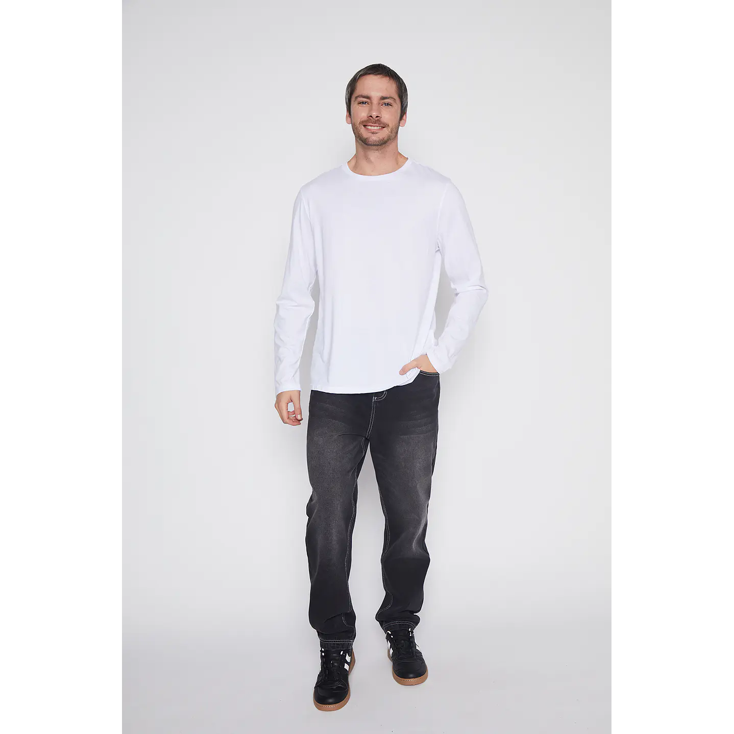Camiseta Hombre Blanco Primera Capa Family Shop 4