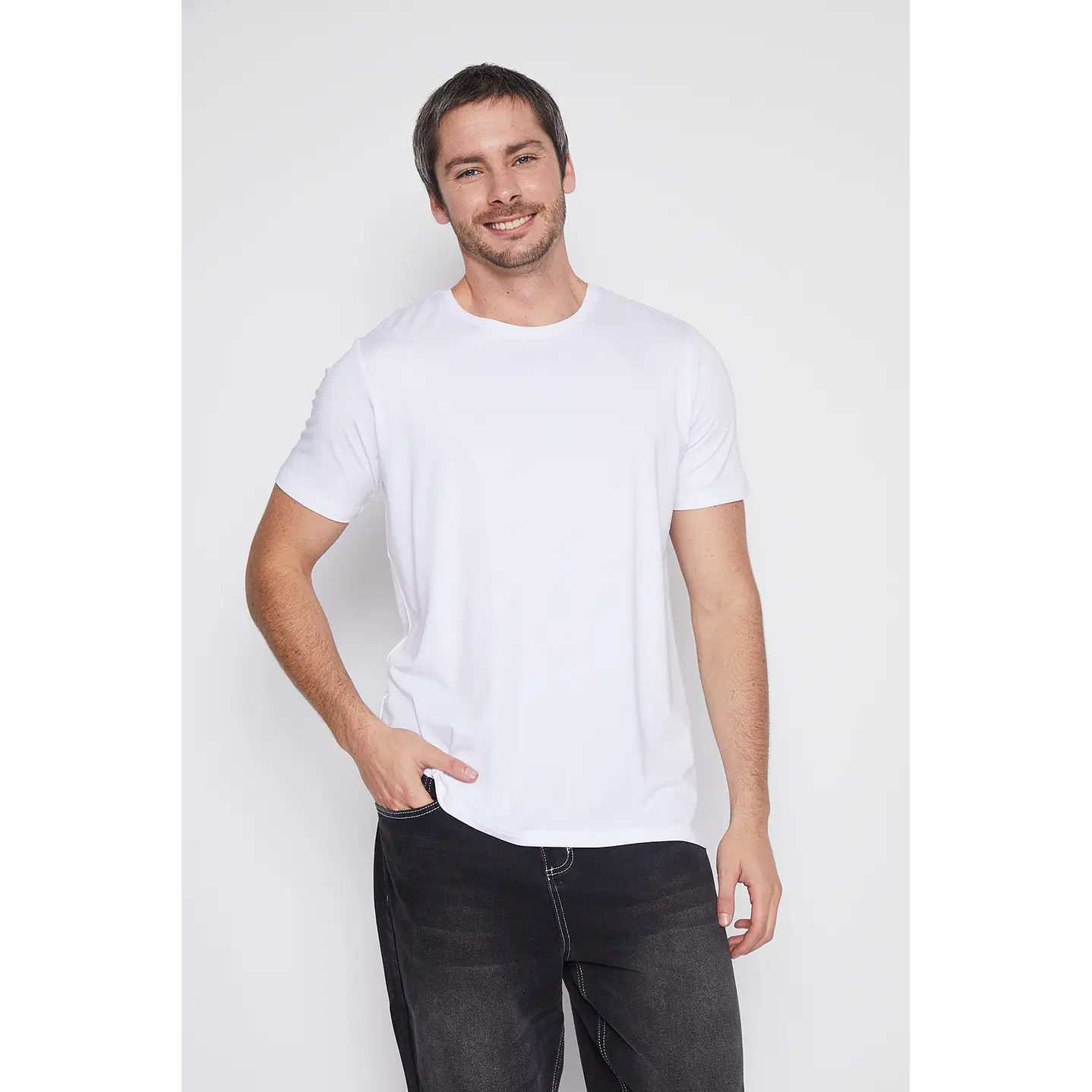 Camiseta Hombre Blanco Modal Family Shop 1