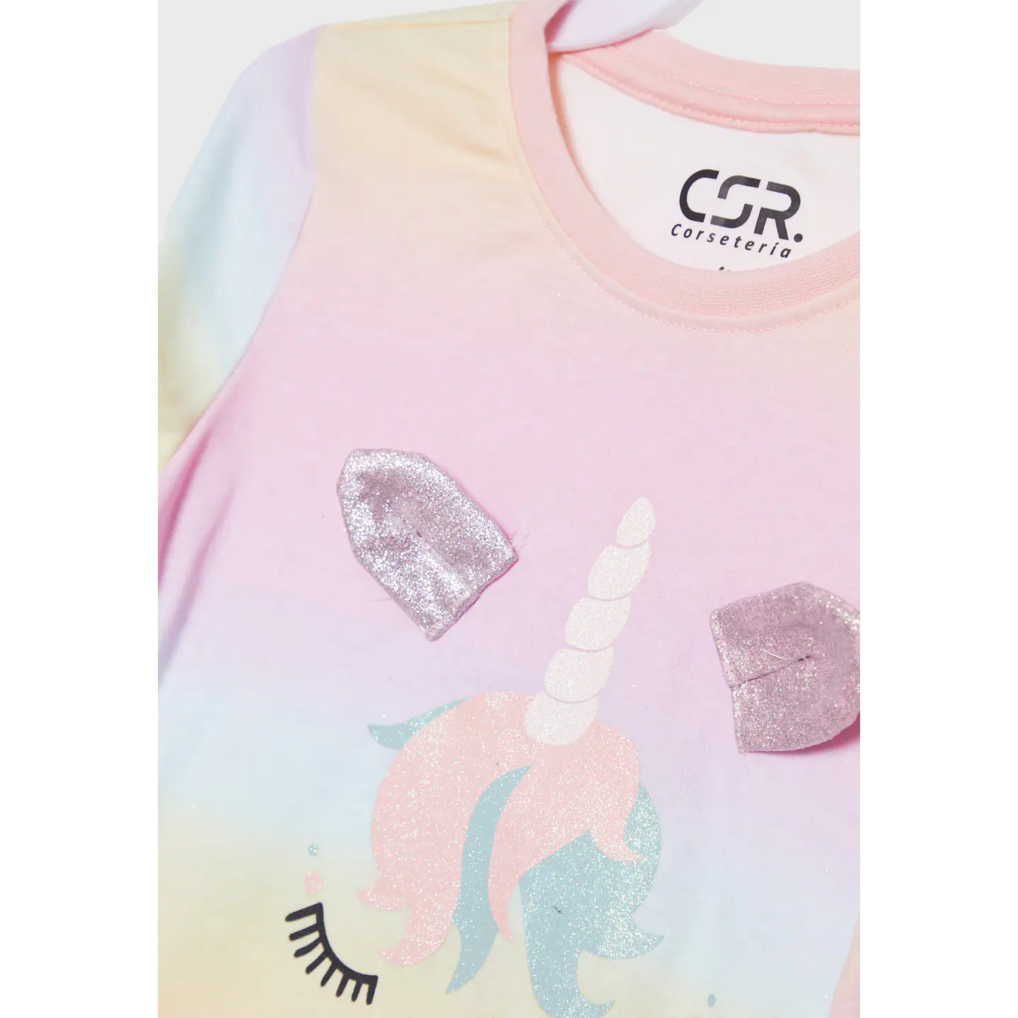 Pijama Niña Rosado Jersey Unicornio Family Shop 2