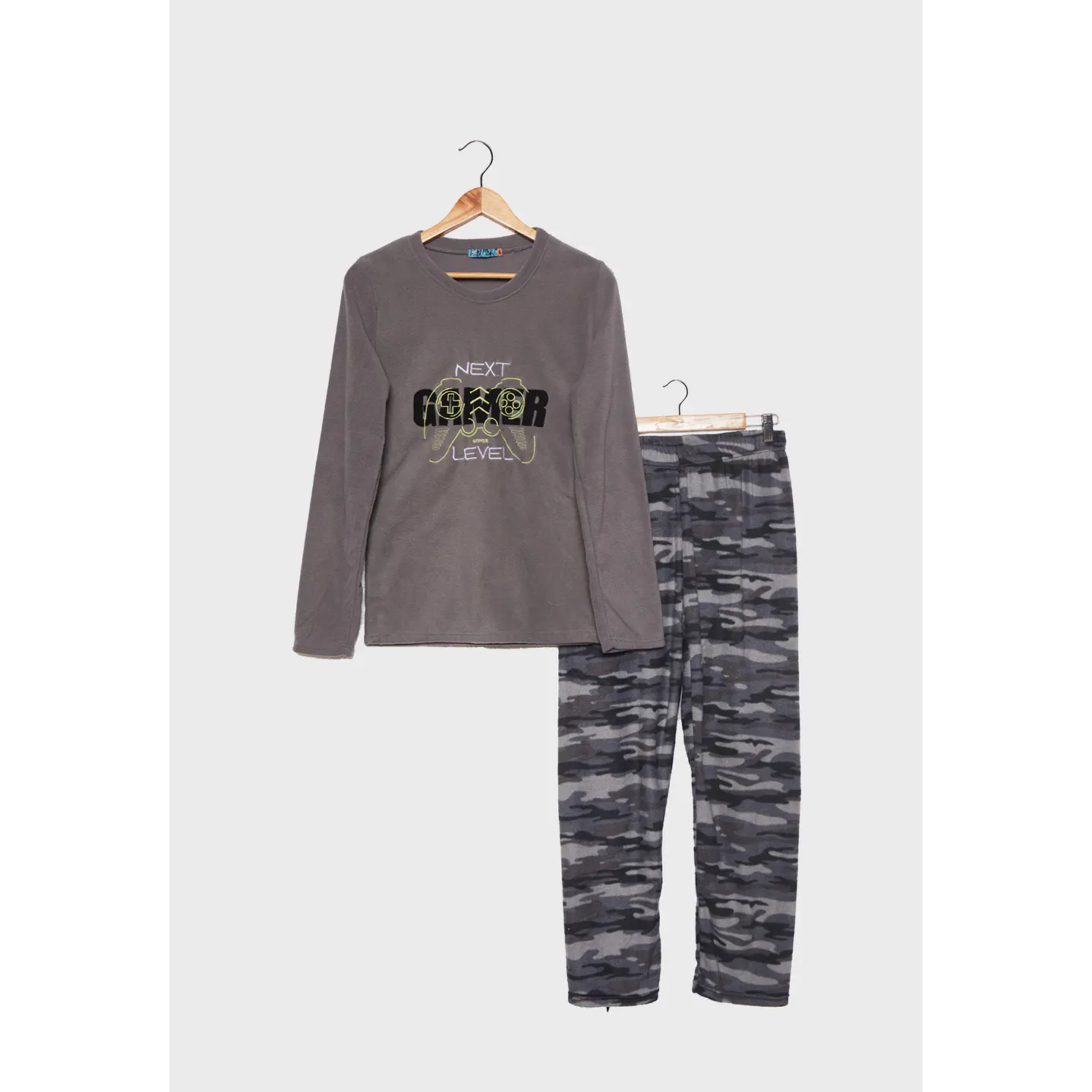 Pijama Lolo Gris Polar Family Shop 1