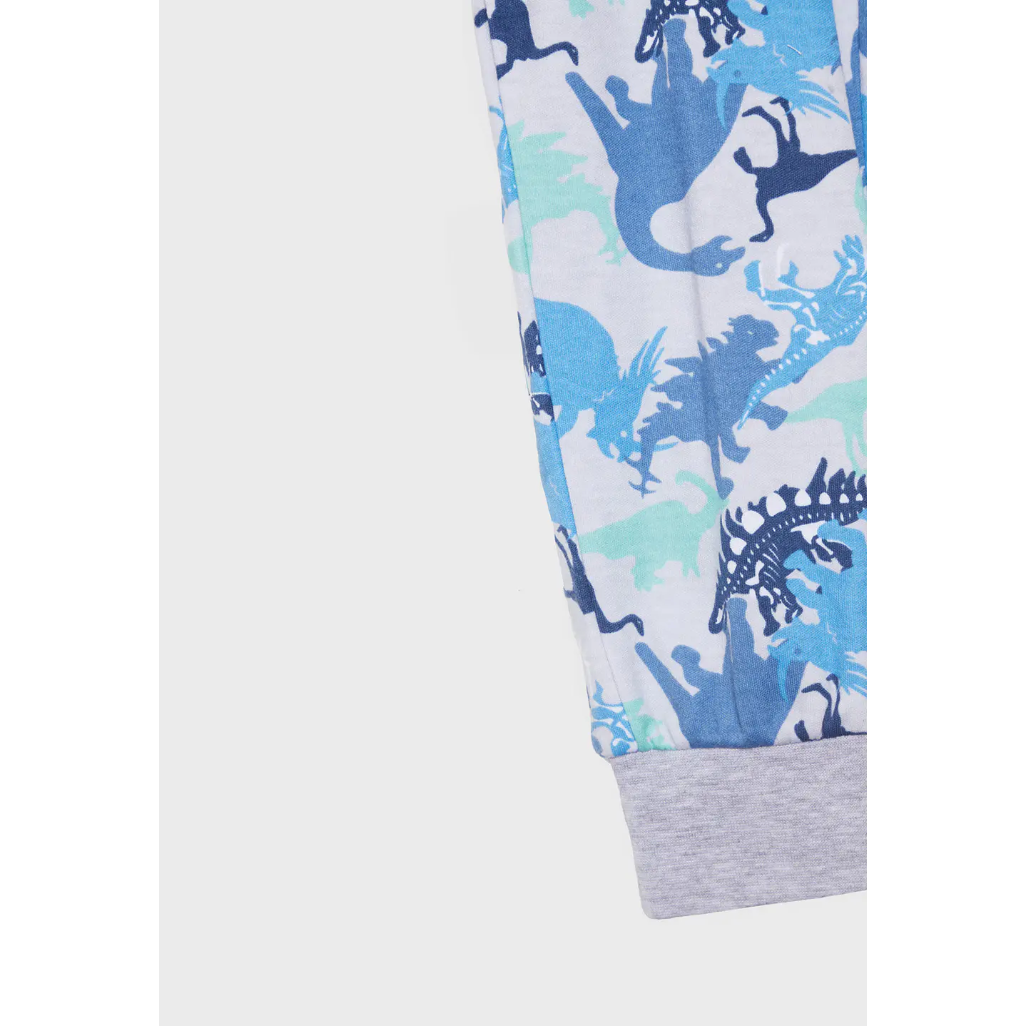 Pijama Niño Celeste Jersey Dino Family Shop 3