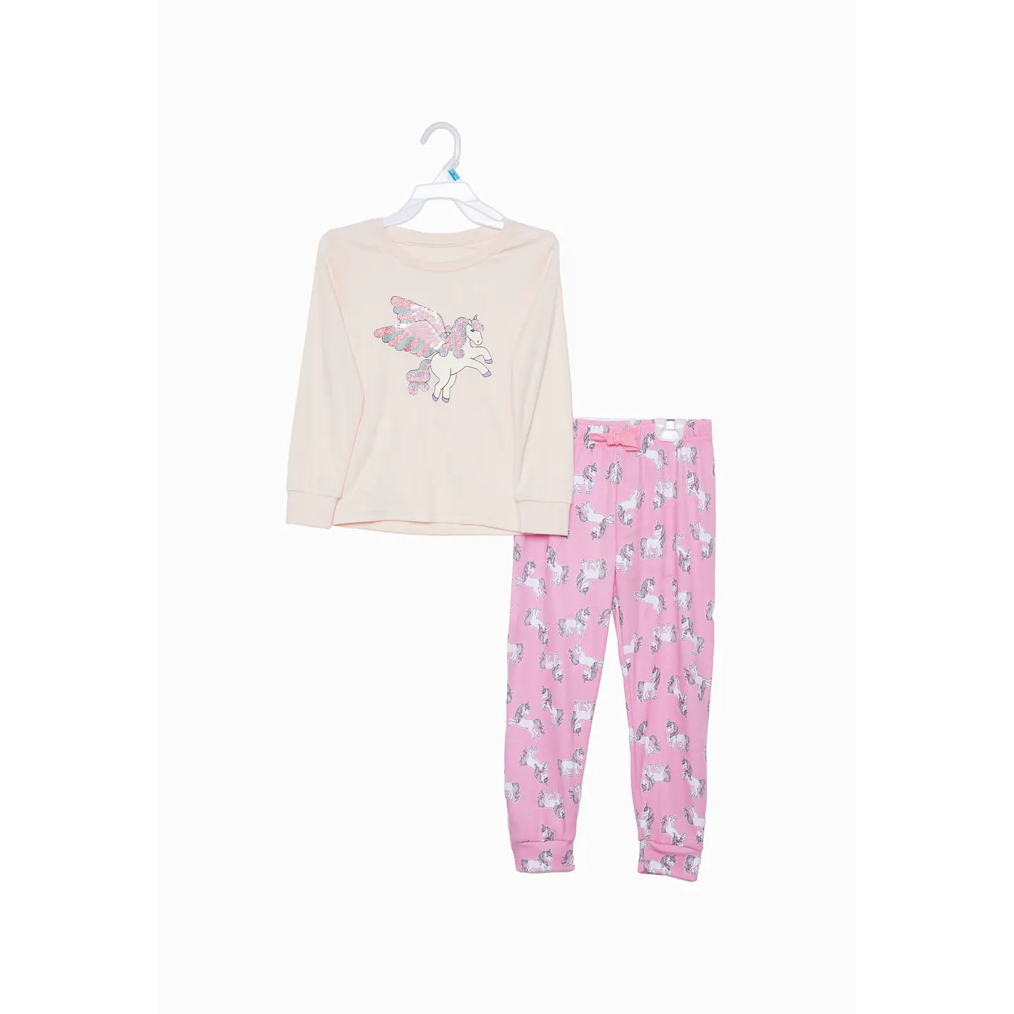 Pijama Niña Rosado Jersey Family Shop 1