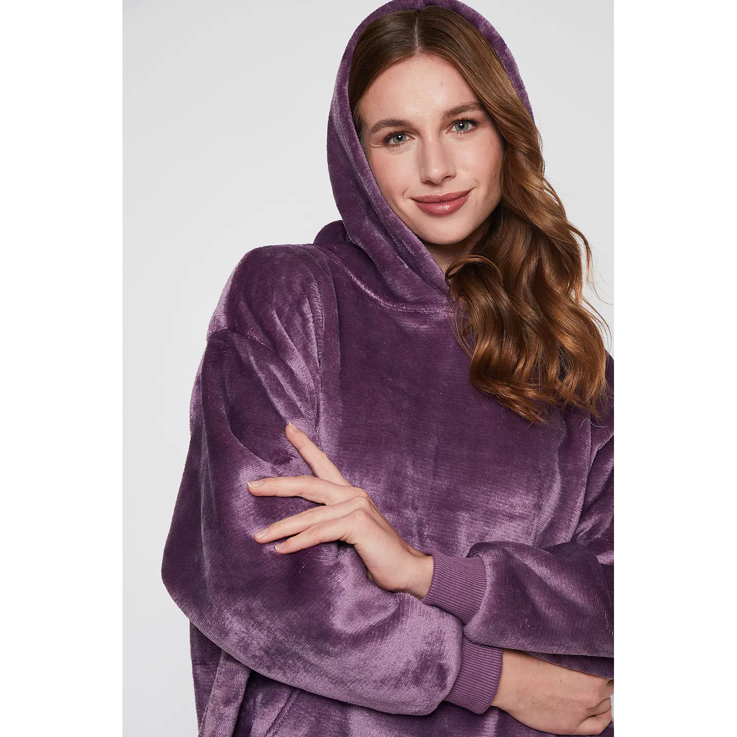 Pijama Mujer Morado Largo Manta Family Shop 2