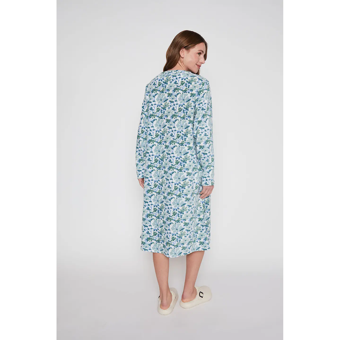 Pijama Mujer Celeste Polar Full Family Shop 3