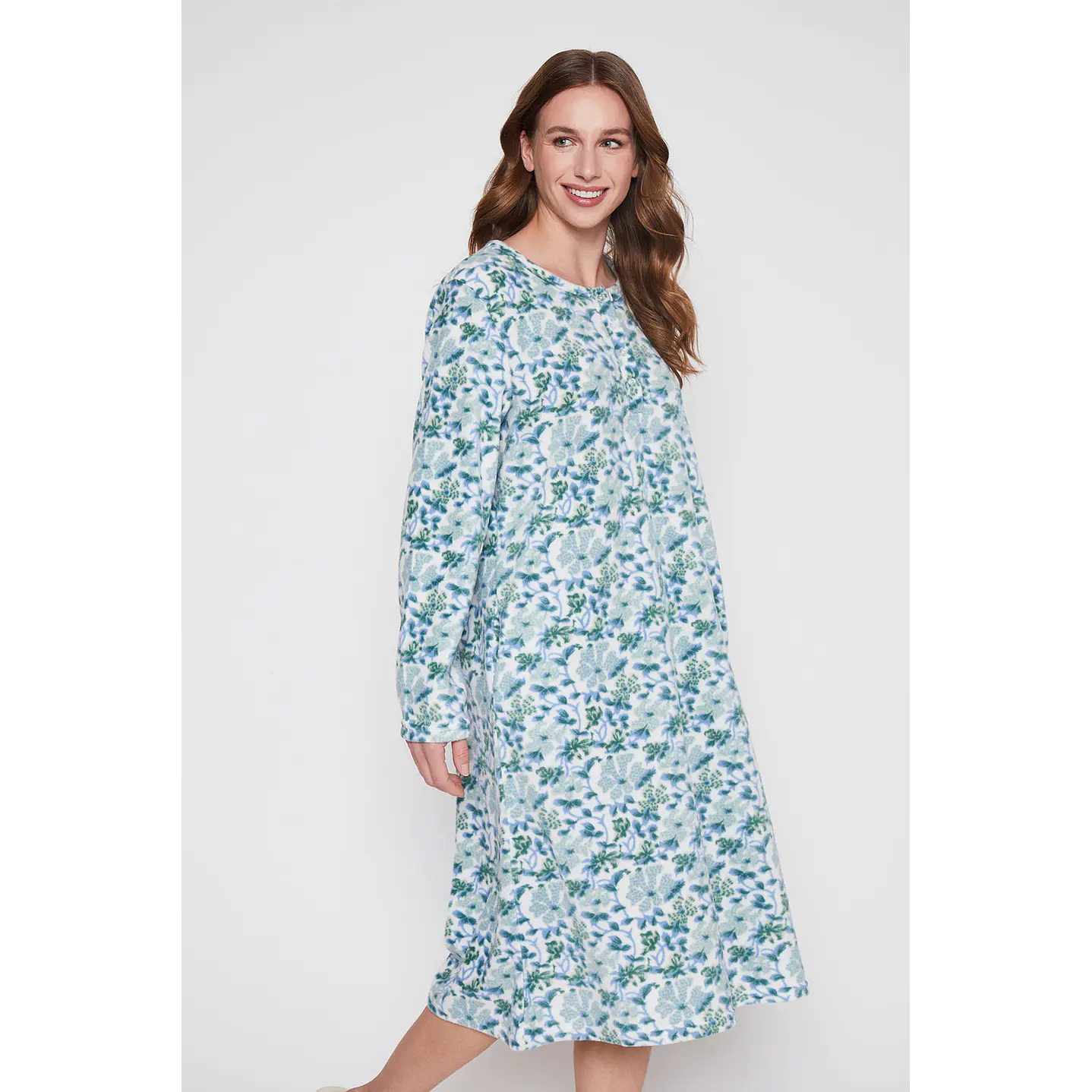 Pijama Mujer Celeste Polar Full Family Shop 1