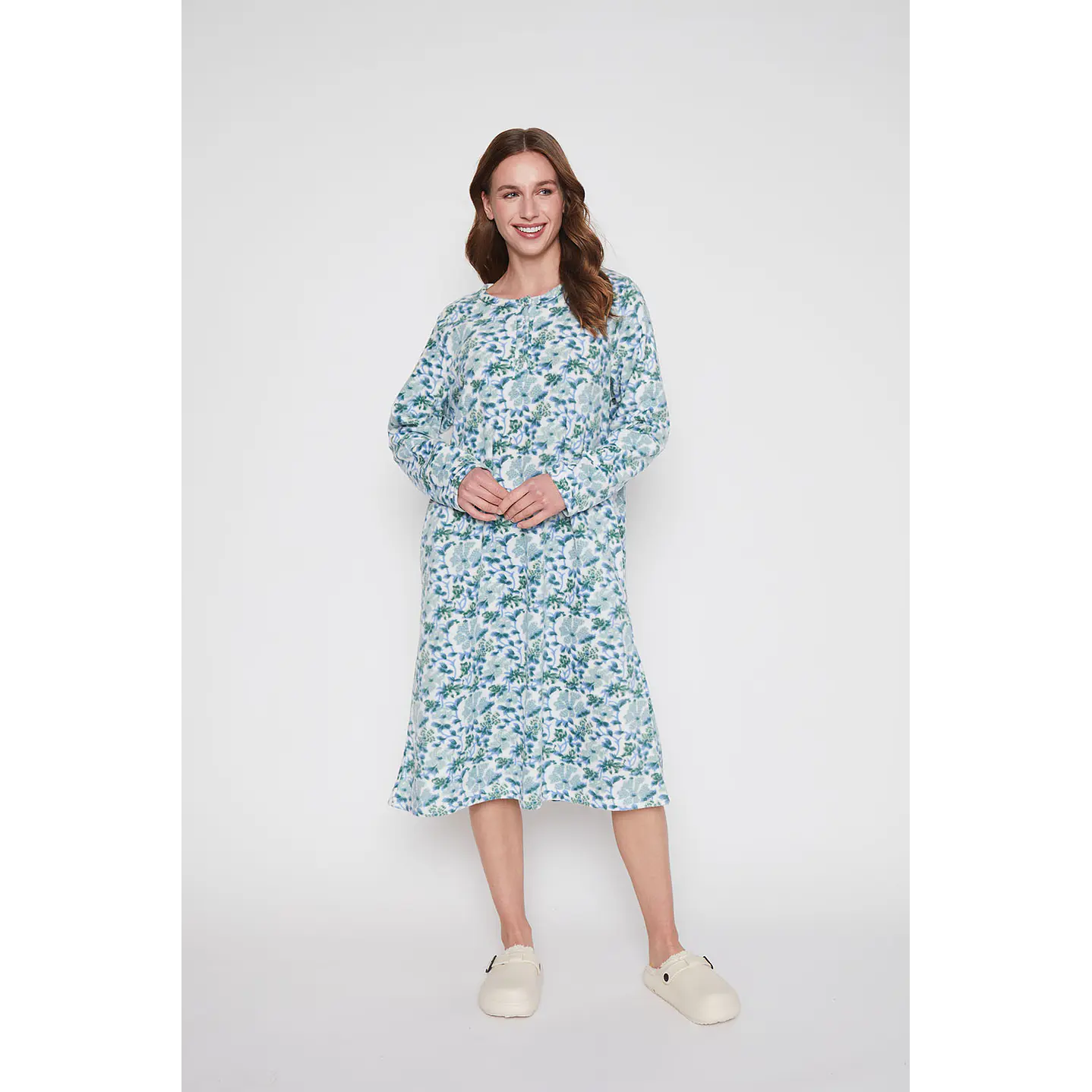 Pijama Mujer Celeste Polar Full Family Shop 4