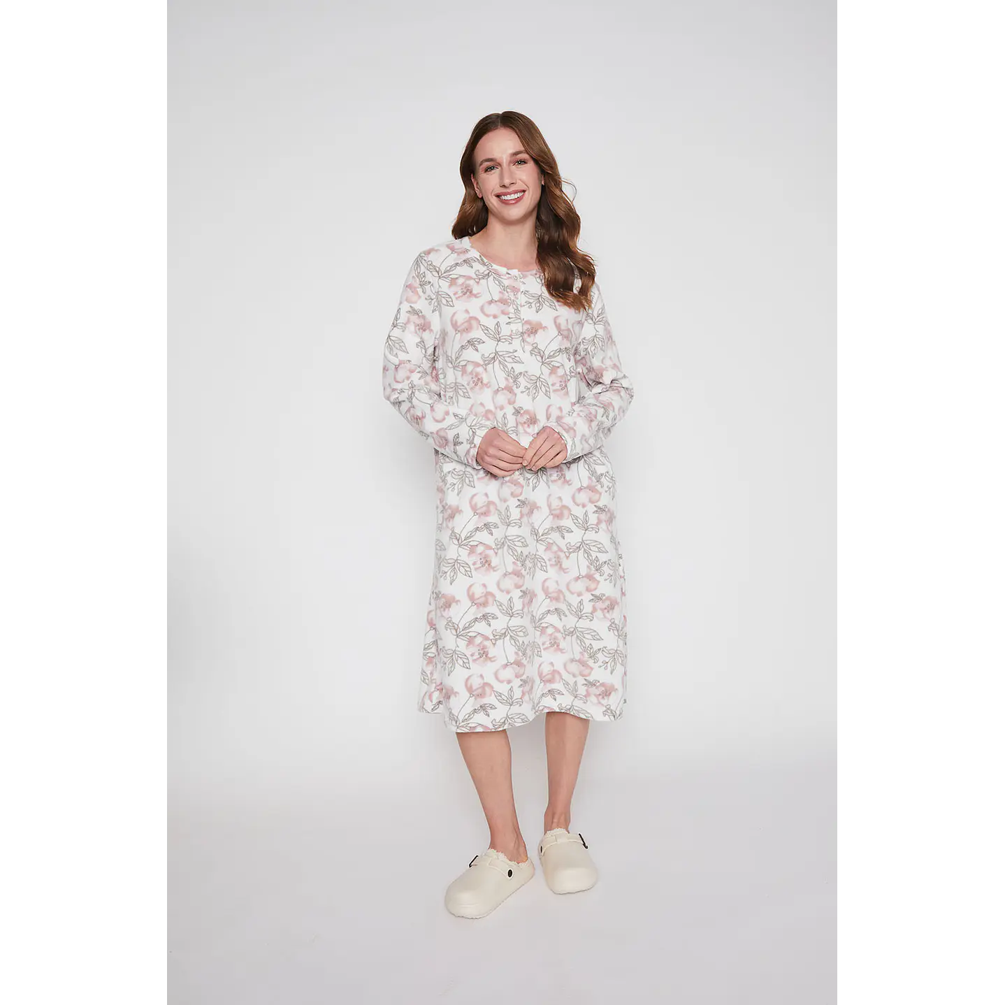 Pijama Mujer Blanco Camisola Family Shop 4