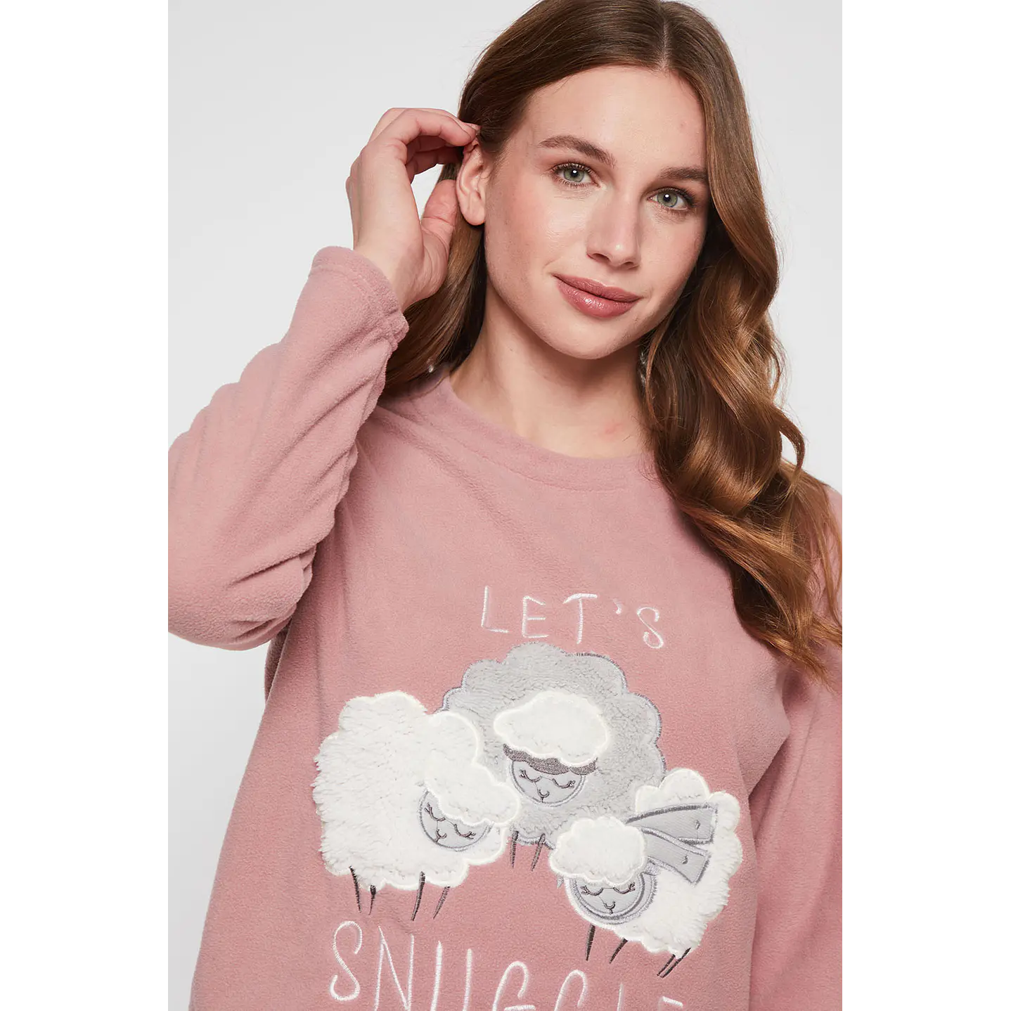 Pijama Mujer Café Polar Family Shop 3