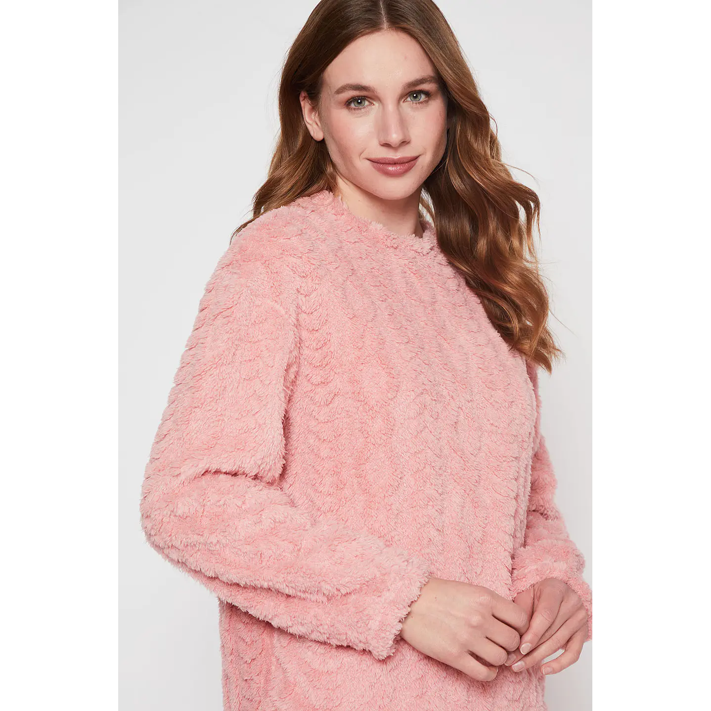 Pijama Mujer Rosado Textura Family Shop 3