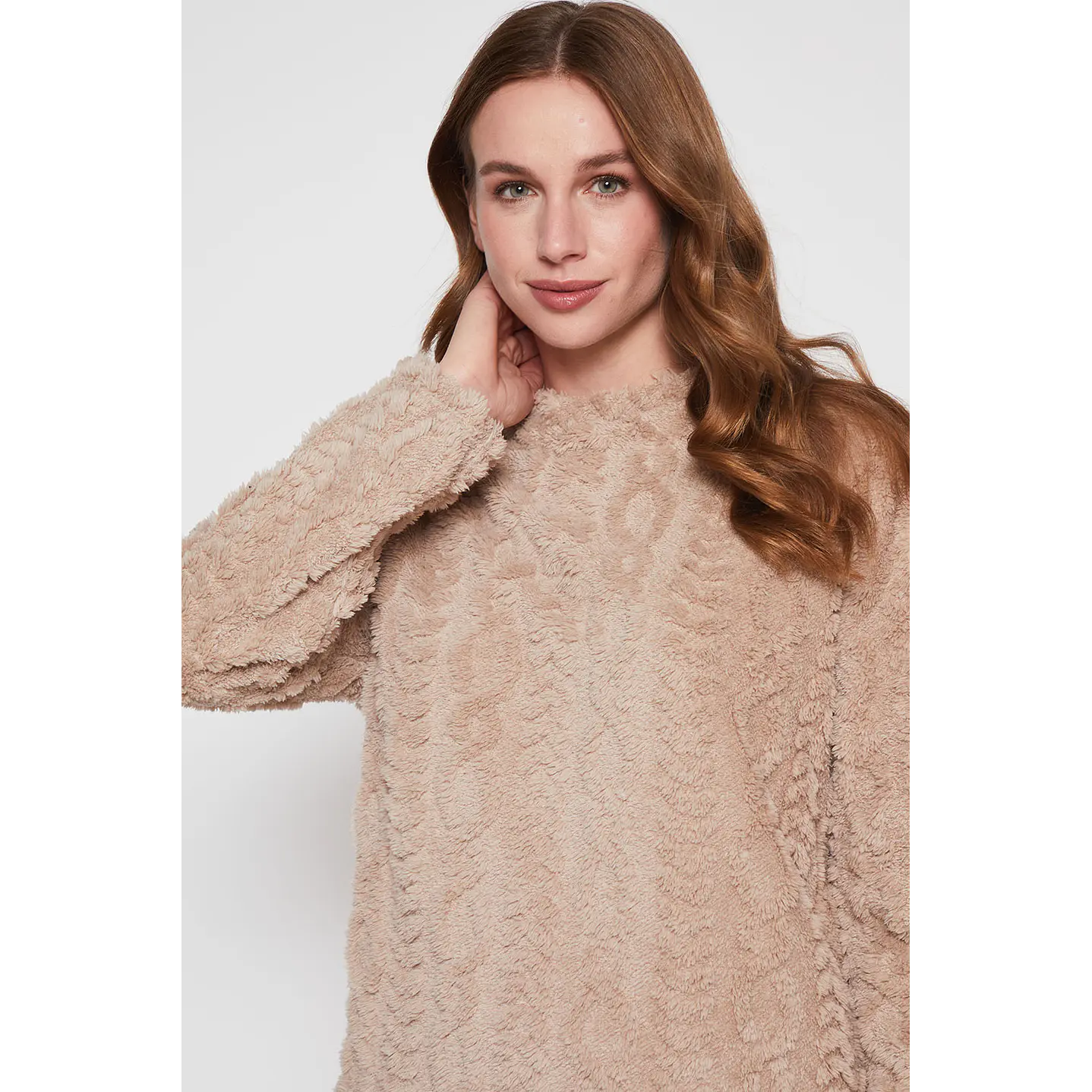 Pijama Mujer Beige Textura Family Shop 3