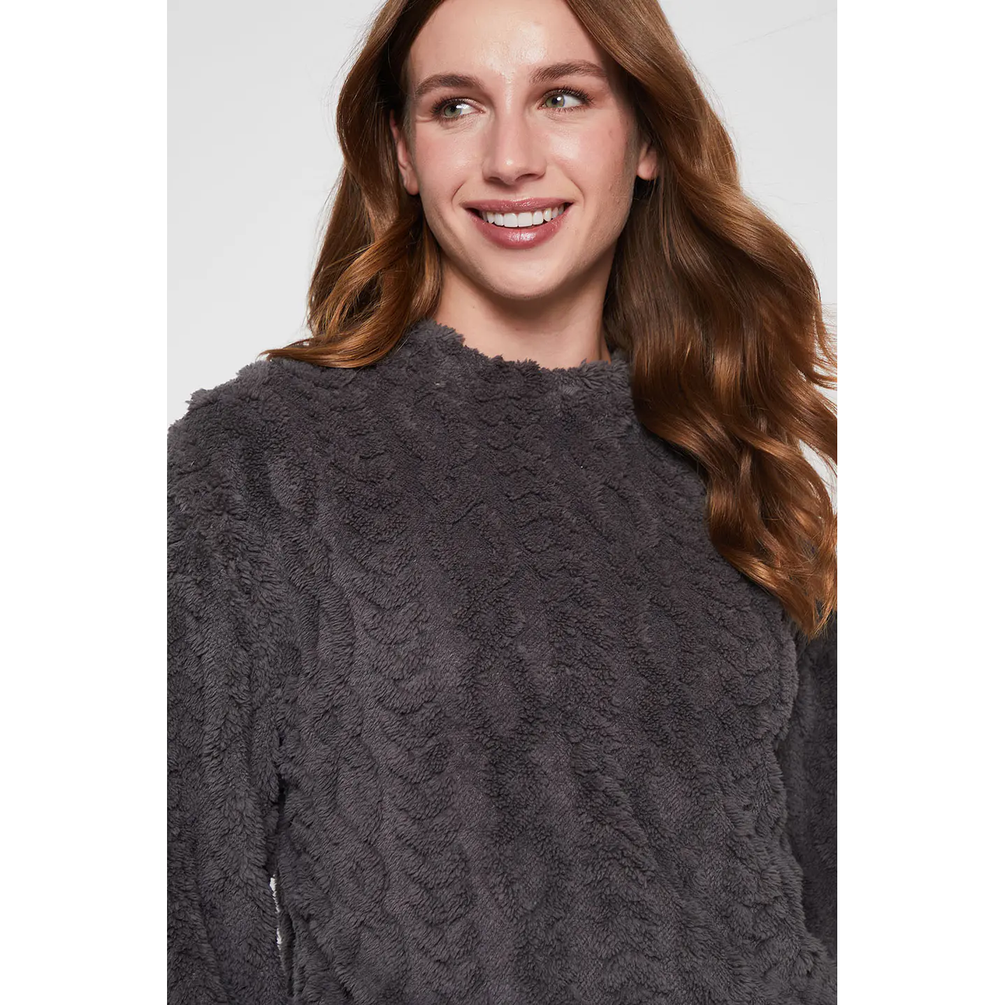 Pijama Mujer Gris Textura Family Shop 3