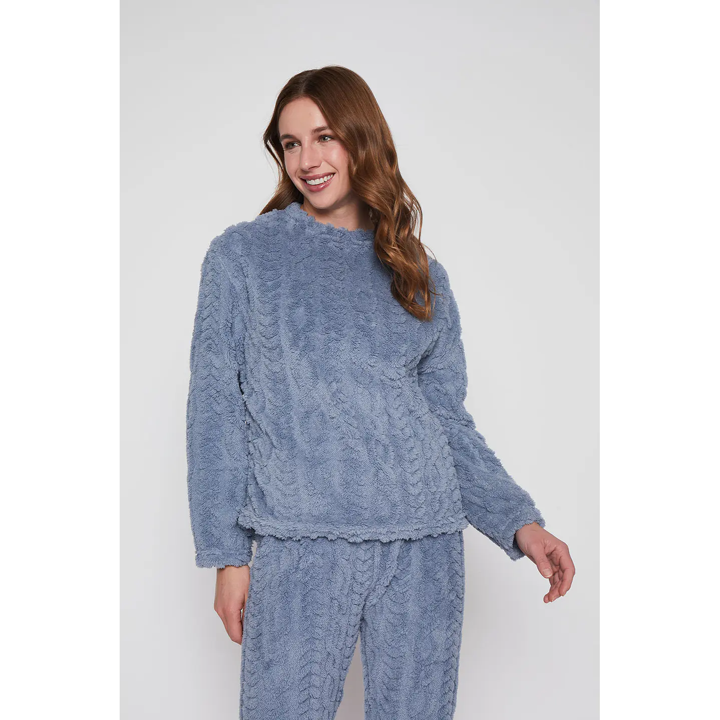 Pijama Mujer Azul Textura Family Shop 2