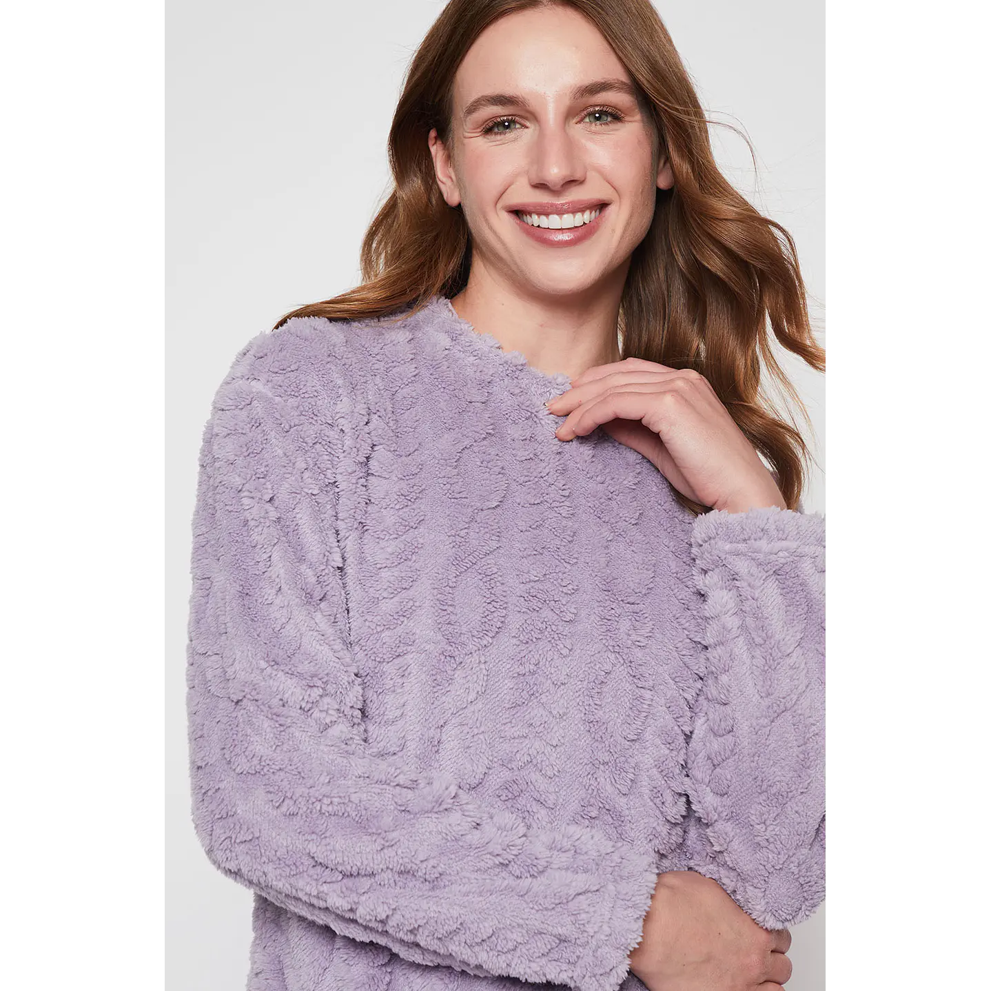 Pijama Mujer Lila Textura Family Shop 3