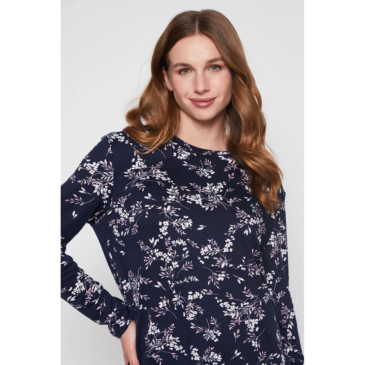 Pijama Mujer Azul Flores Family Shop 3