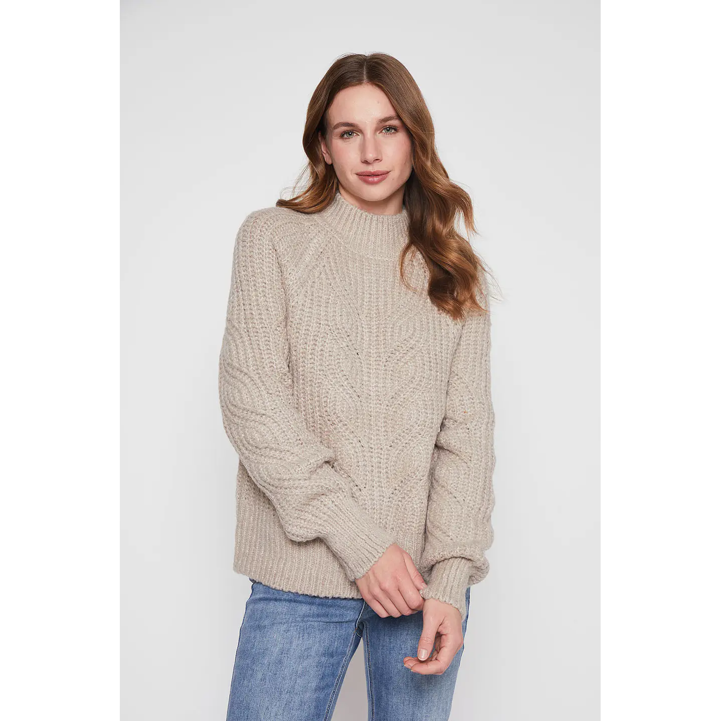 Sweater Mujer Beige Fantasía Family Shop 1