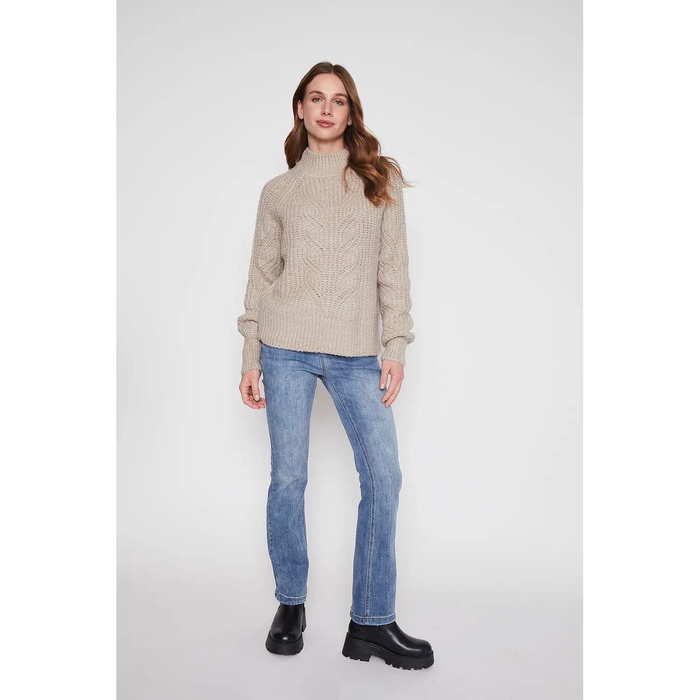 Sweater Mujer Beige Fantasía Family Shop 4