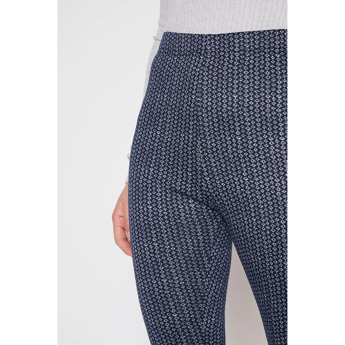 Calza Mujer Azul Termico Piel Family Shop 3