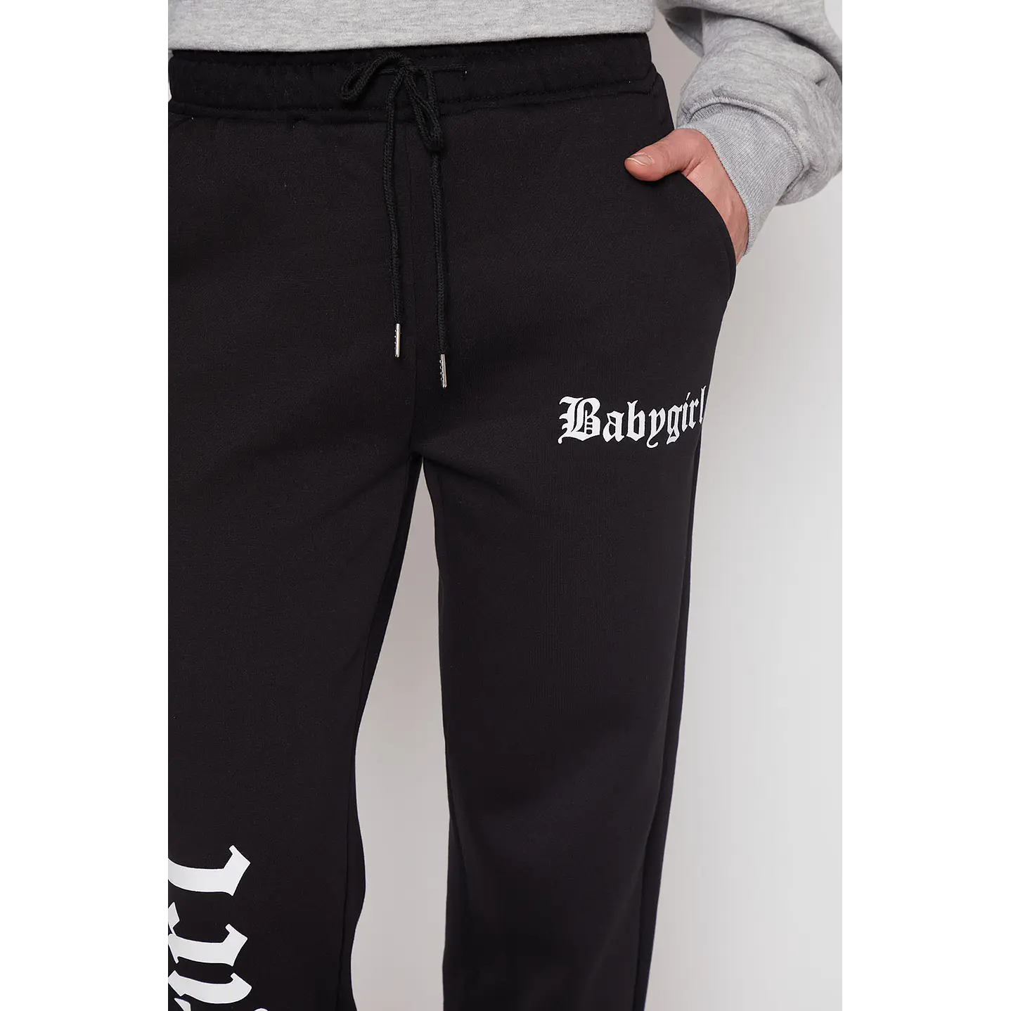 Pantalón De Buzo Mujer Negro Goticas Family Shop 4