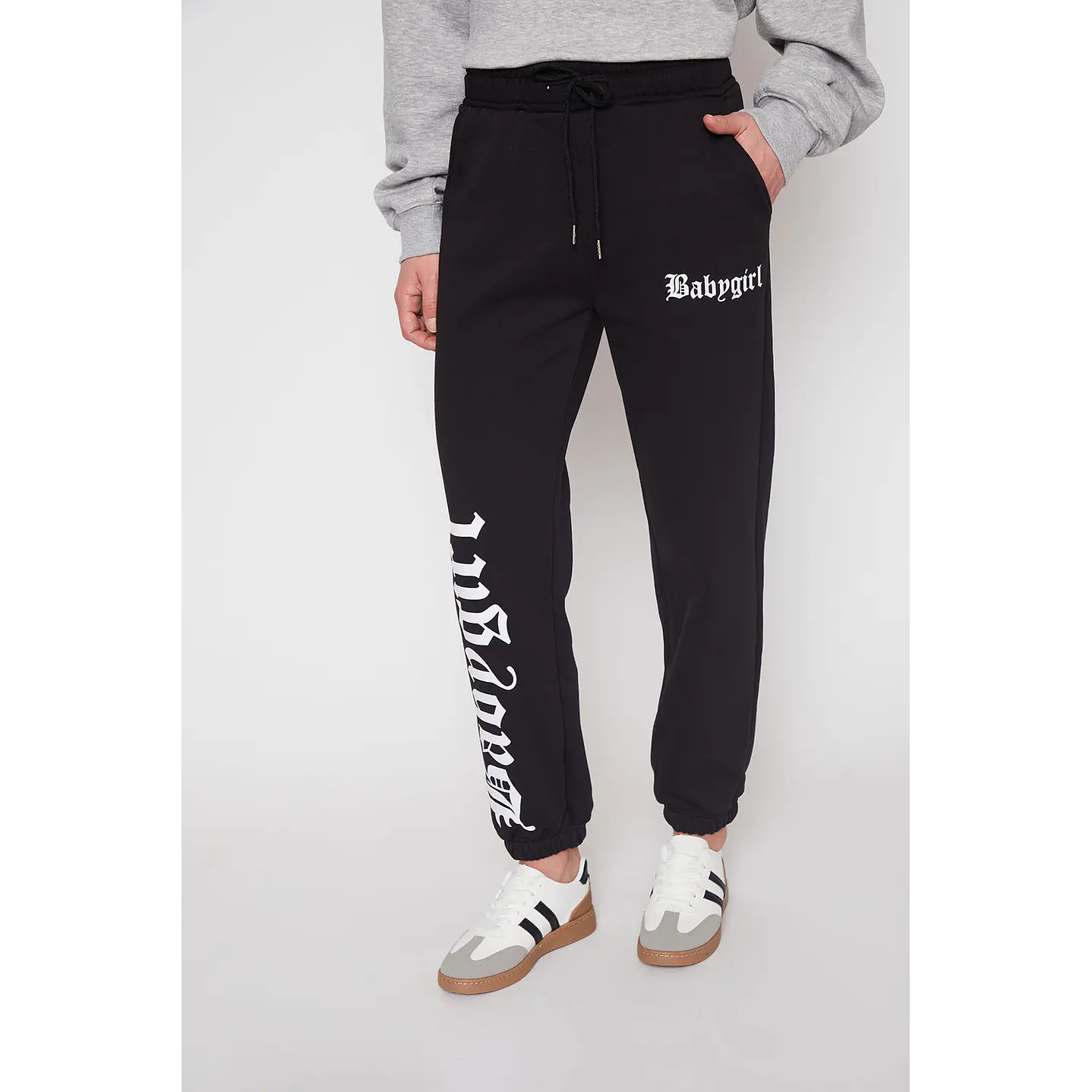 Pantalón De Buzo Mujer Negro Goticas Family Shop 2