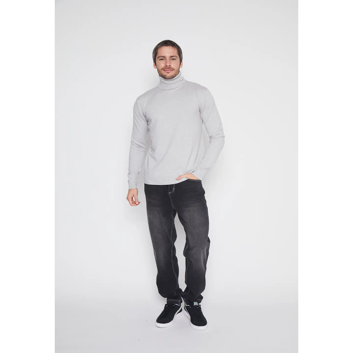 Beatle Hombre Gris Tejido Family Shop 4
