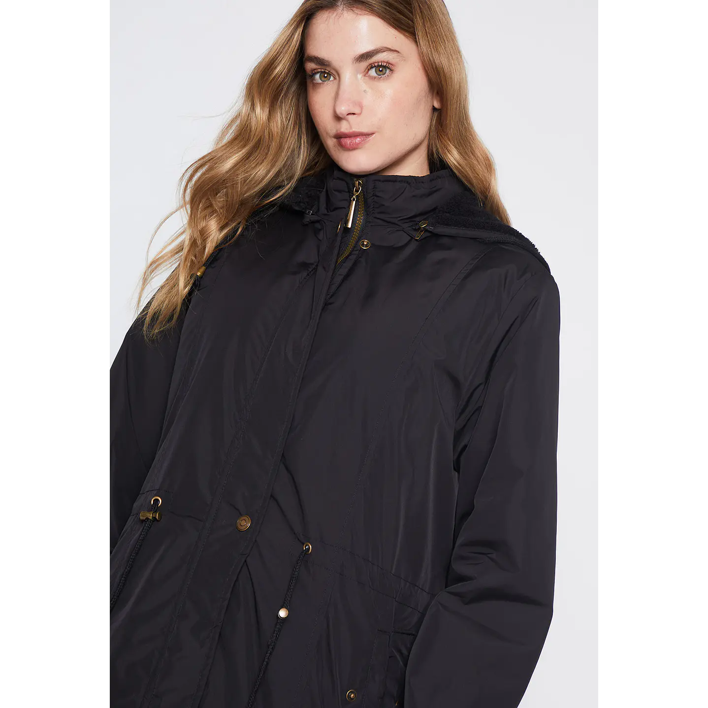 Parka Mujer Negro Piel Go Family Shop 2