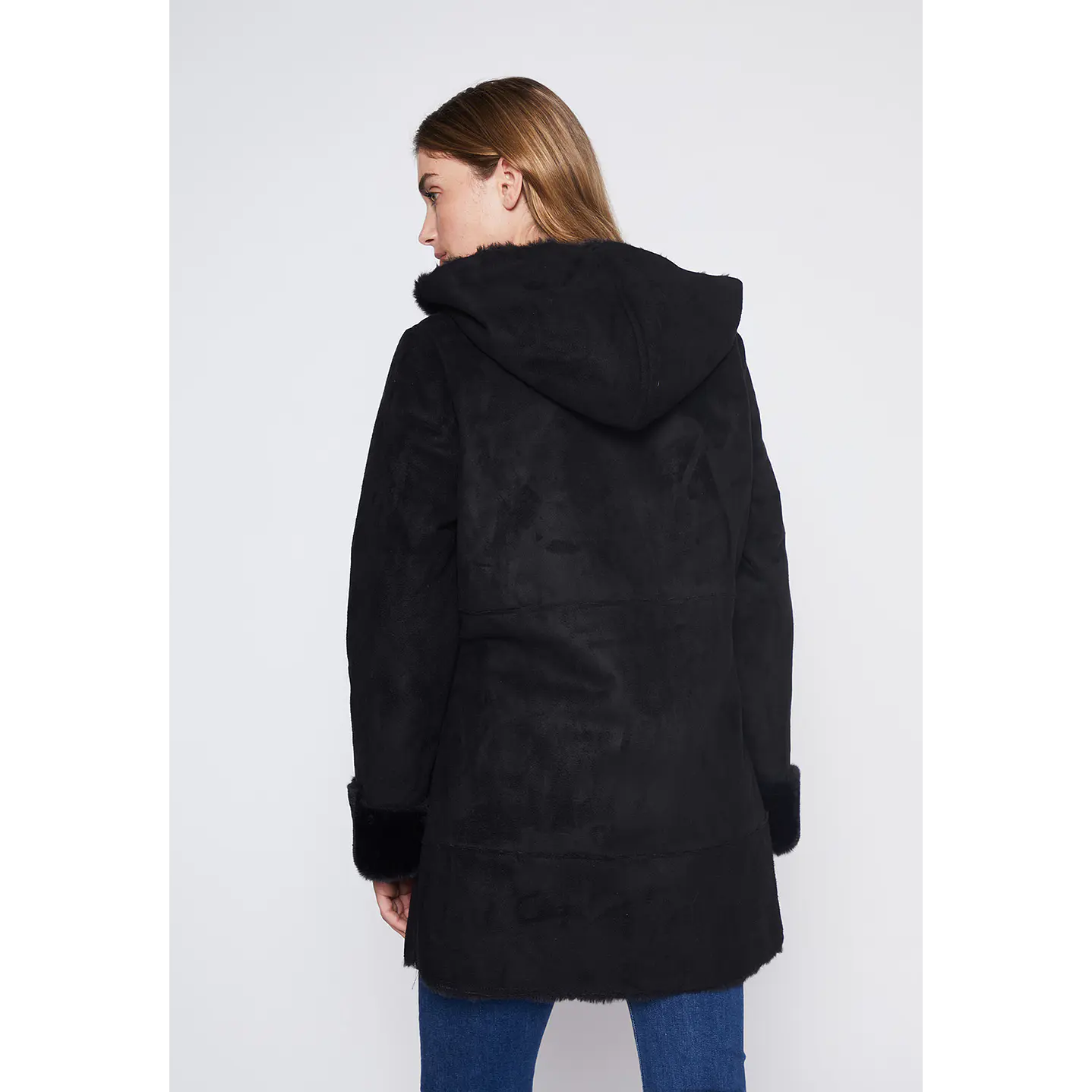 Chaqueta Mujer Negro Bonded Go Family Shop 3