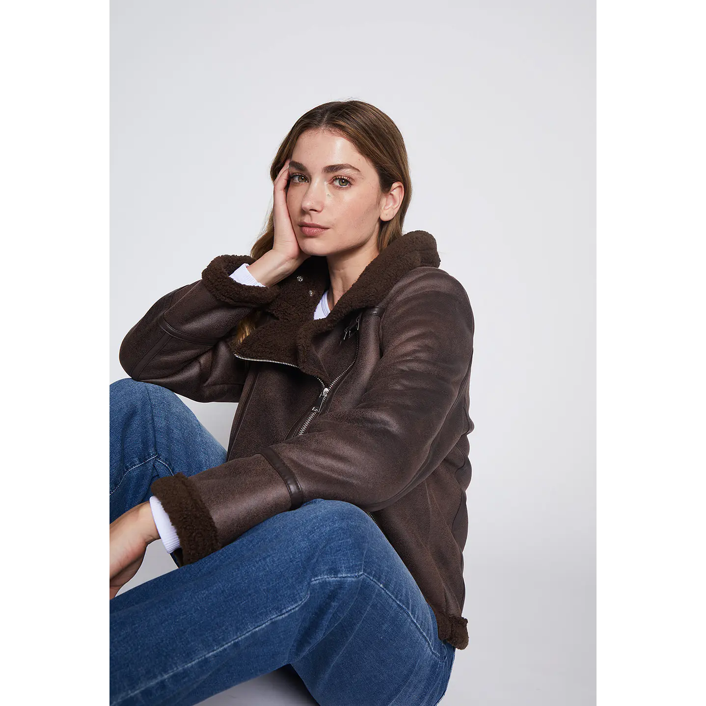 Chaqueta MujerCafé Aviadora Family Shop 3