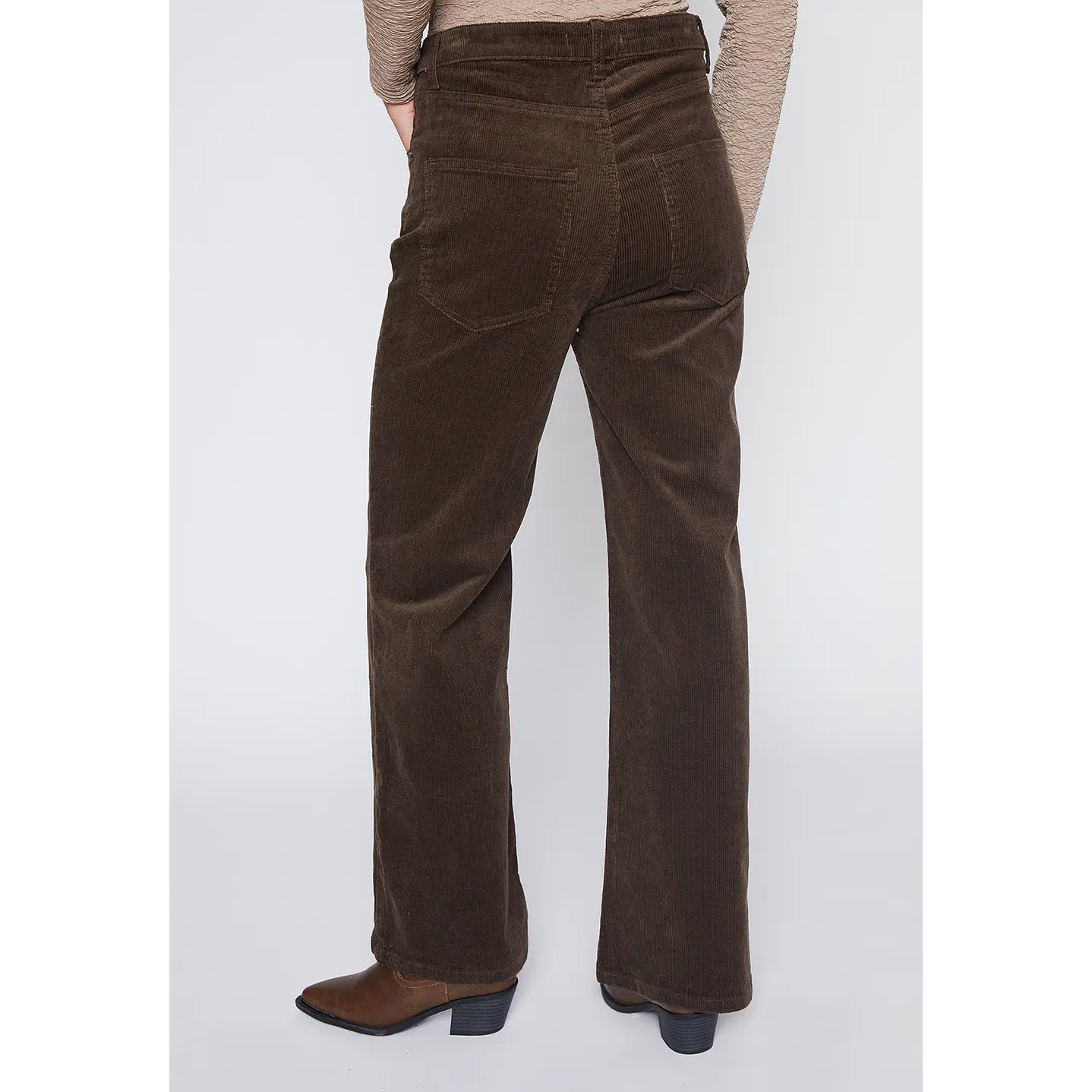 Pantalón Mujer Café Cótele Wide Leg Family Shop 2