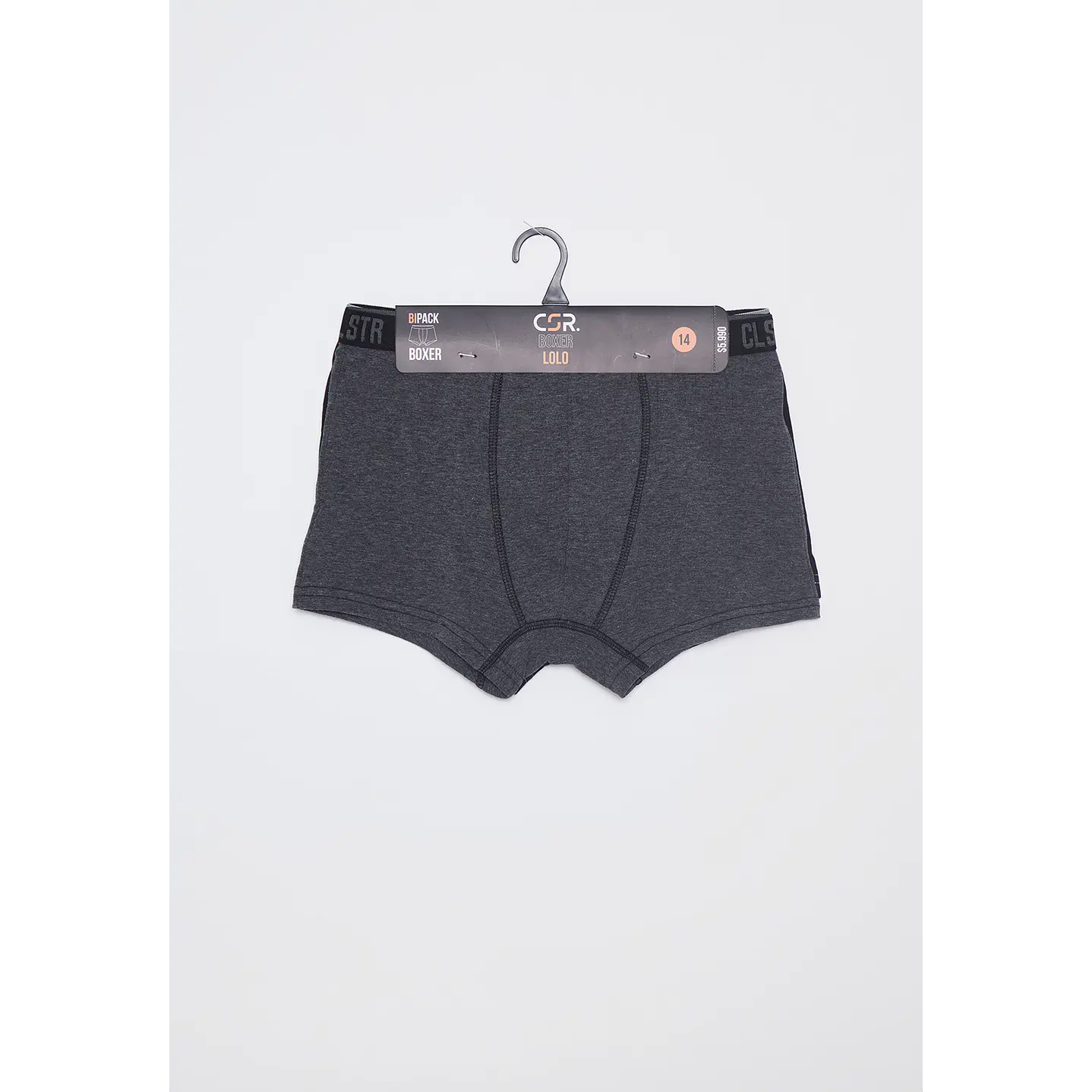 Boxer Bipack Lolo Gris Liso Family Shop 1