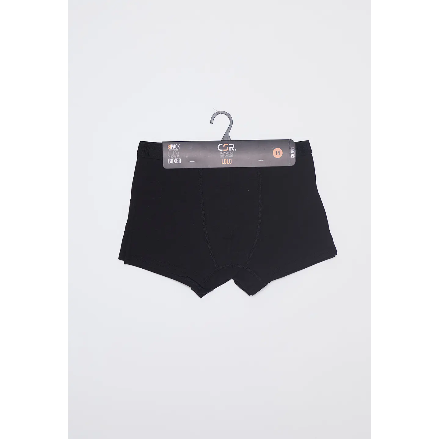 Boxer Bipack Lolo Negro Liso Family Shop 1