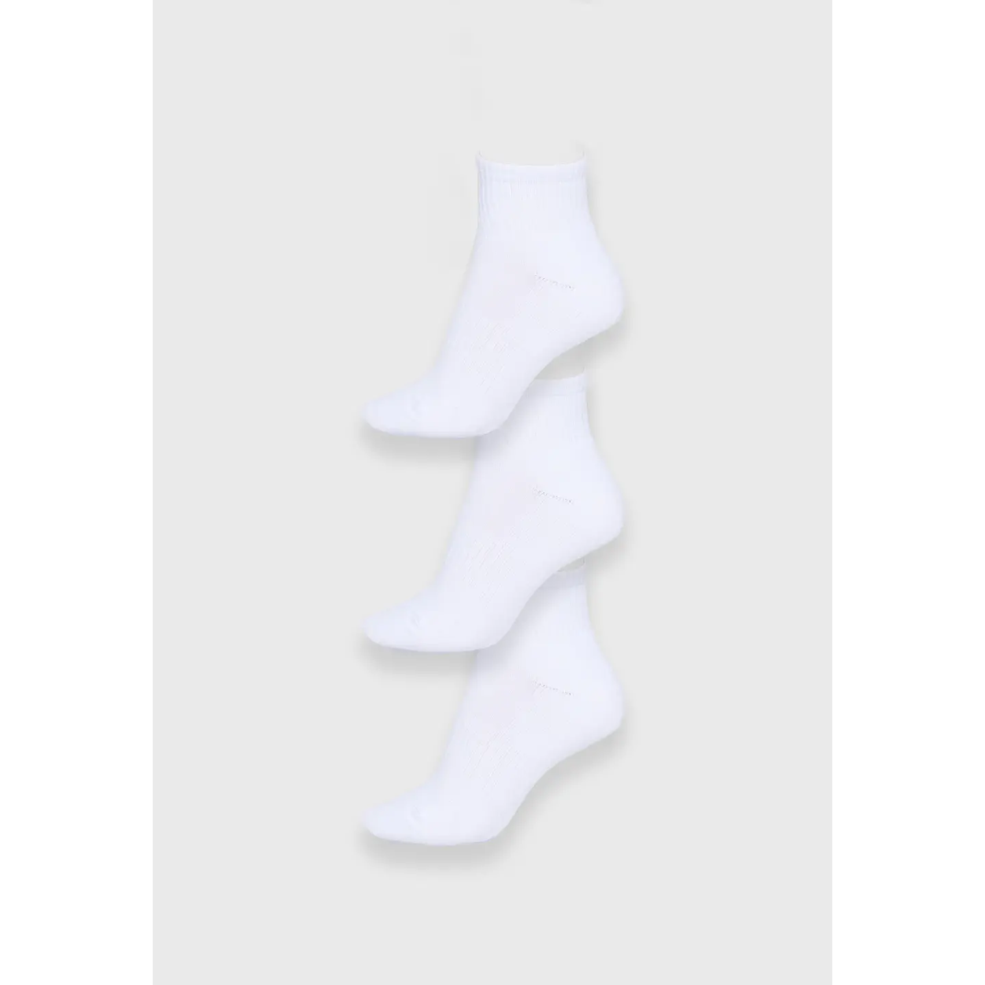 Calcetín 3 Pares  Hombre Blanco Sport Family Shop 1