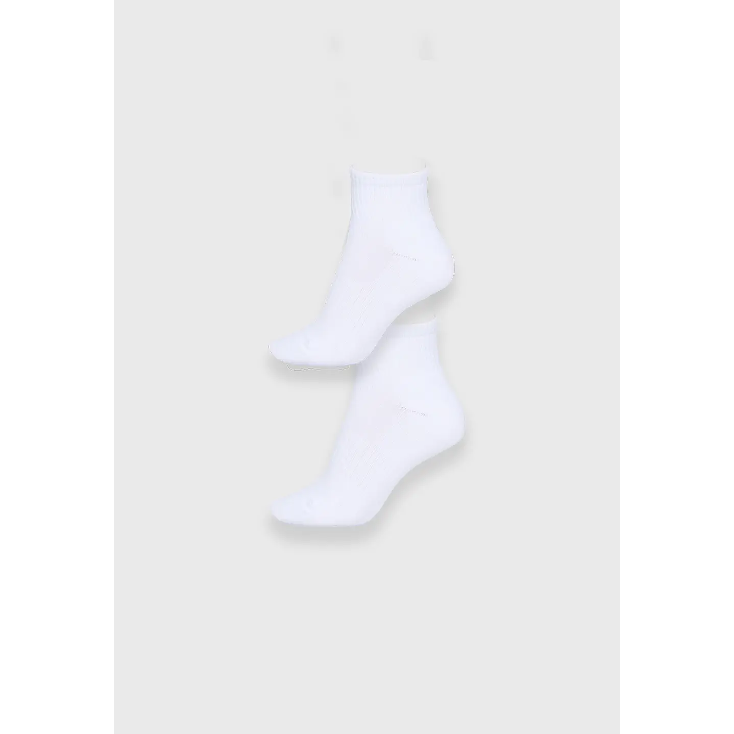 Calcetín 2 Pares Hombre Blanco Sport Largo Family Shop 1