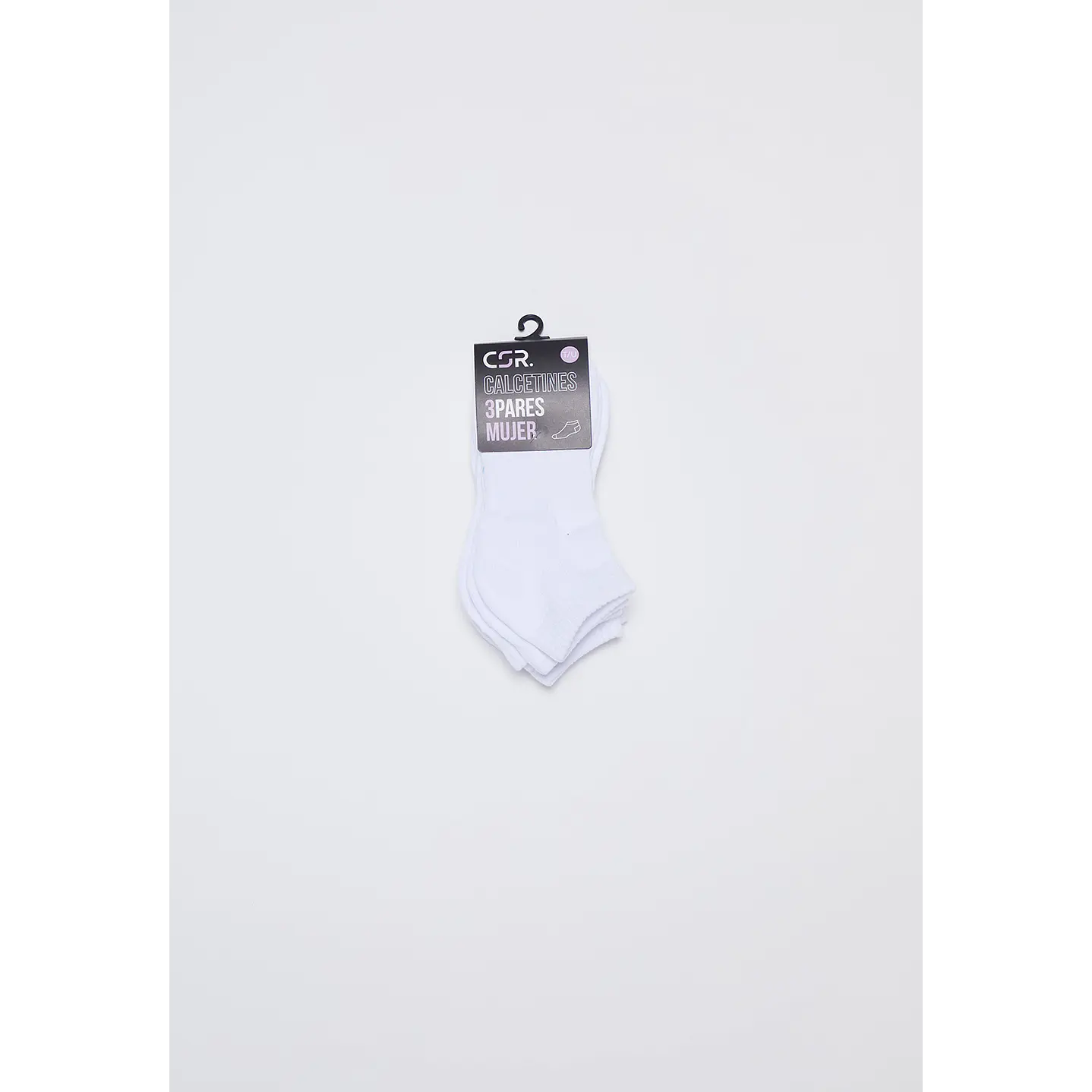 Calcetín 3 Pares Mujer Blanco Sport Family Shop 2