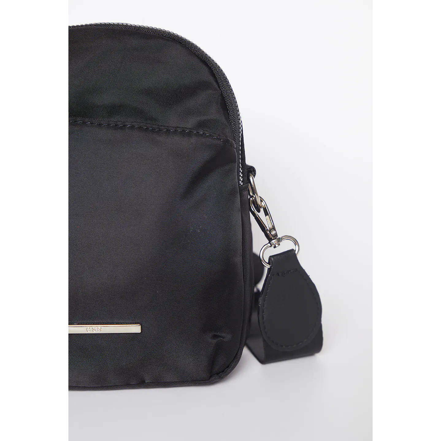 Cartera Mujer Negro Crossbody Cierre Family Shop 2