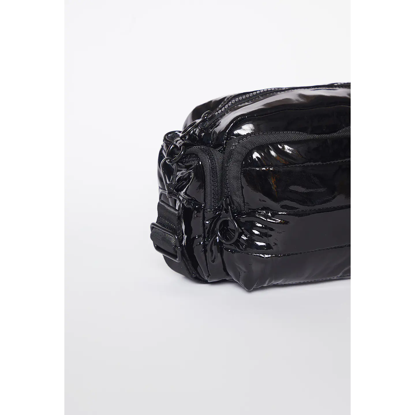 Cartera Mujer Negro Crossbody Briillo Family Shop 2