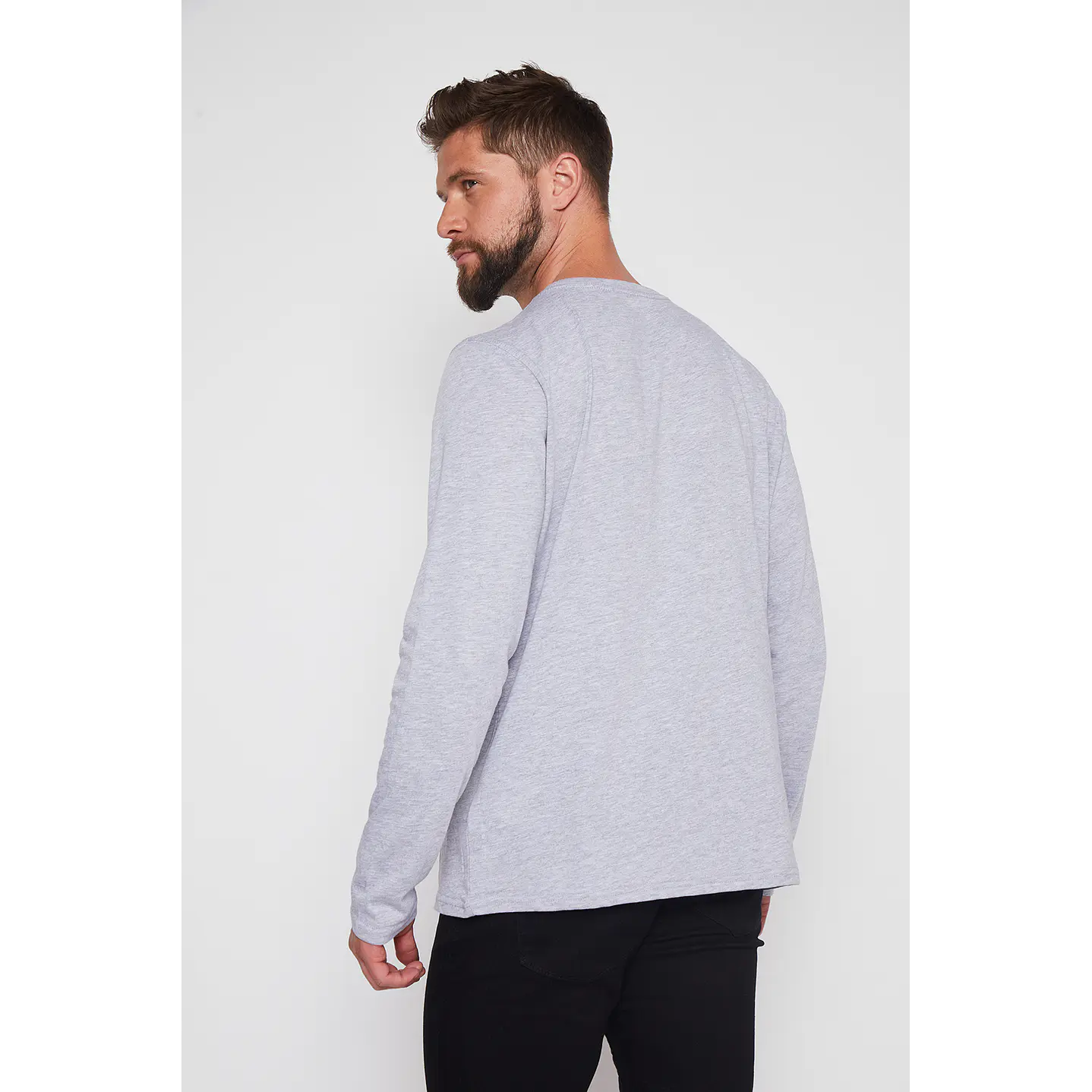 Camiseta Hombre Gris Primera Capa Family Shop 3