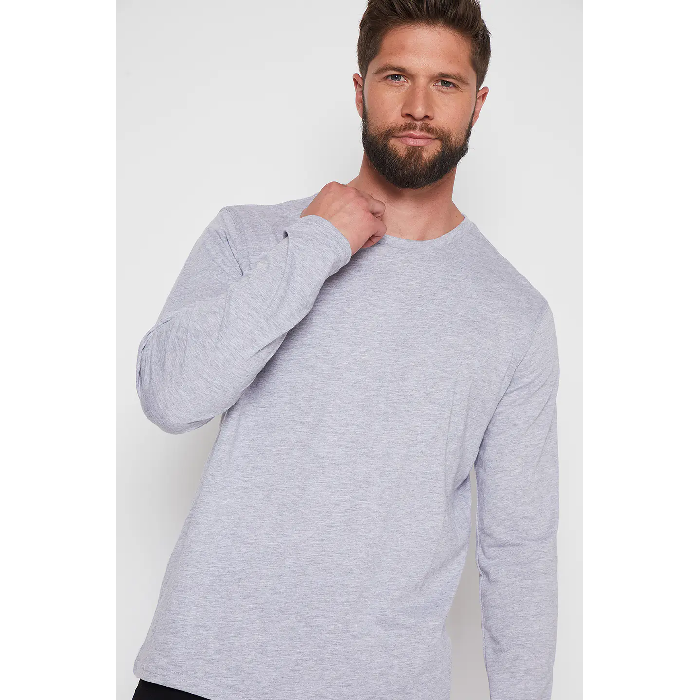 Camiseta Hombre Gris Primera Capa Family Shop 2